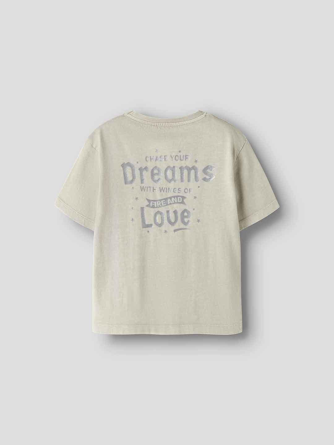 Name It t-shirt kids beige wild & free