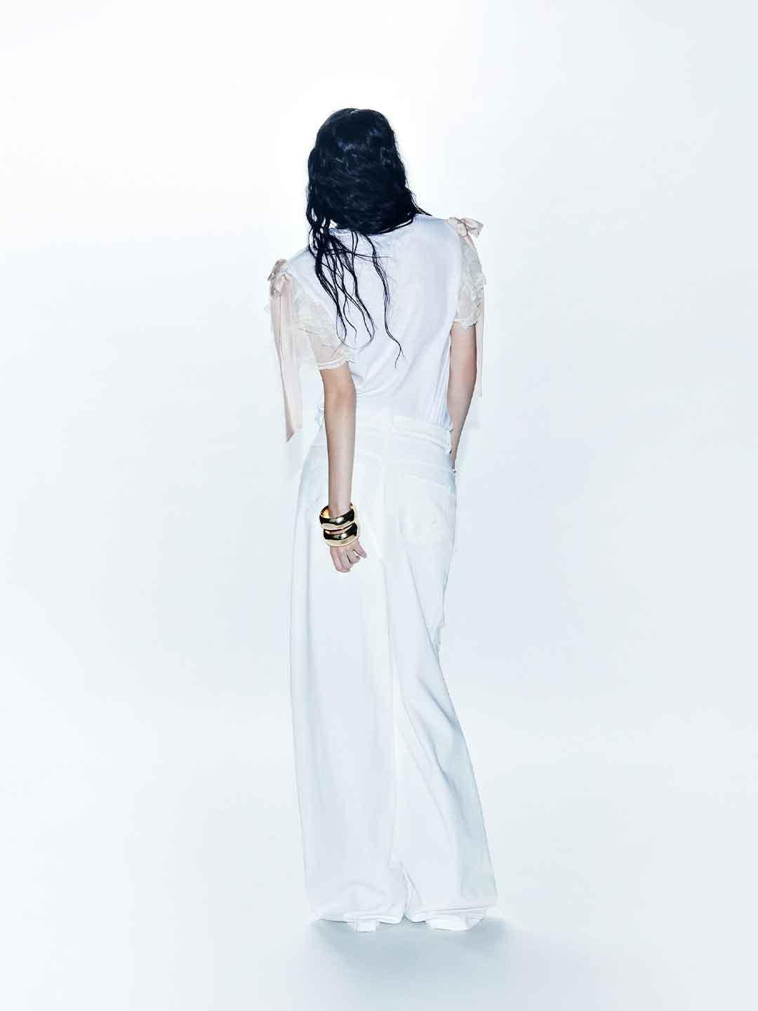 Aniye By Ribbon Urban t-shirt bianco