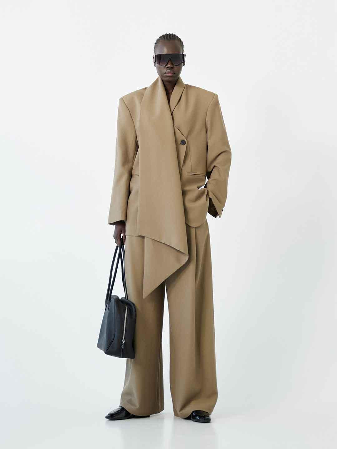 Eleh pantaloni beige