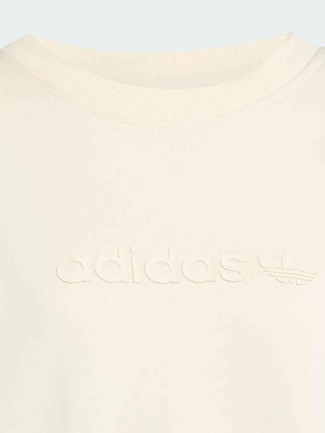 Adidas Essential felpa panna over