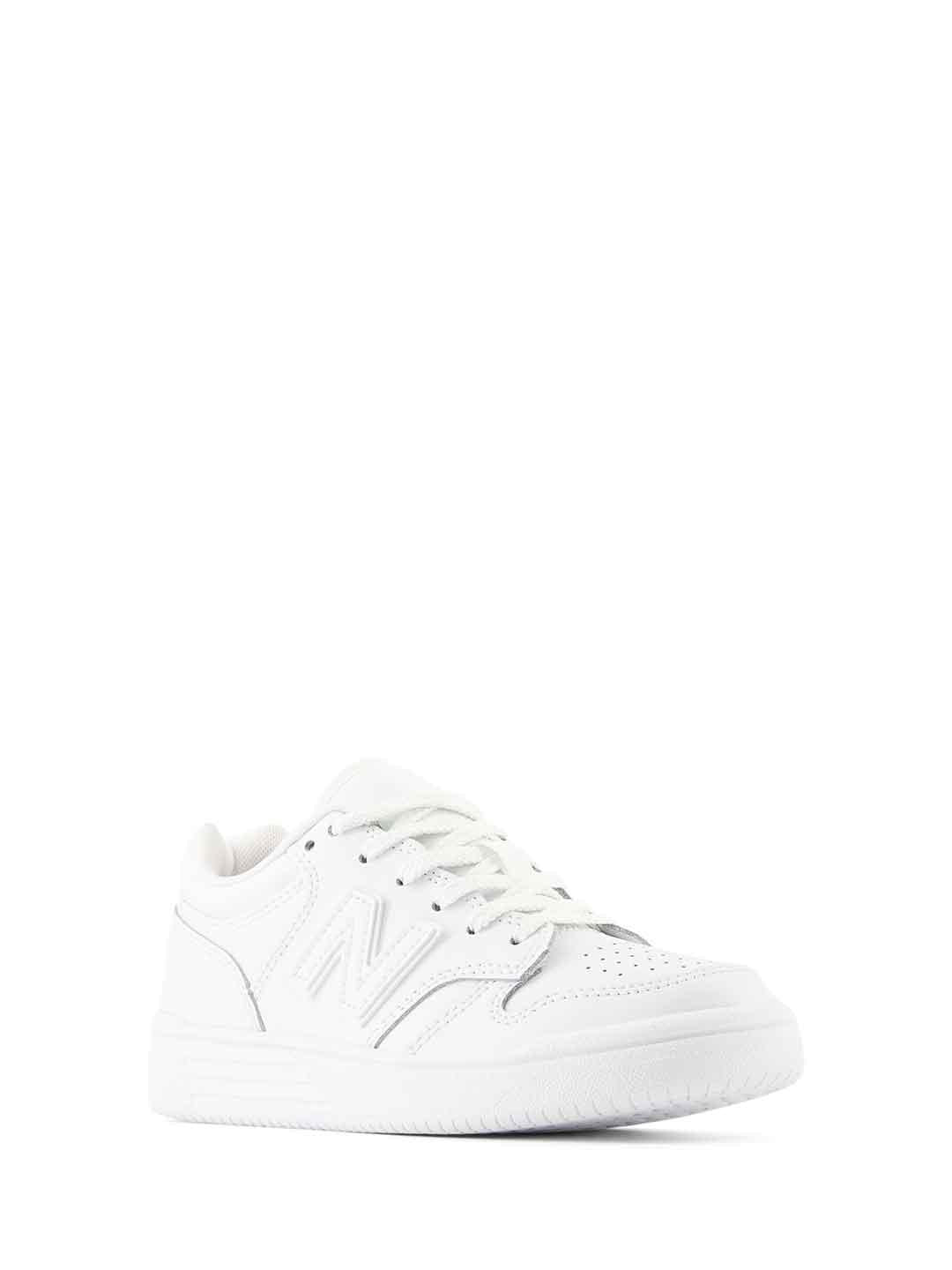 New Balance B480 sneakers kids bianco