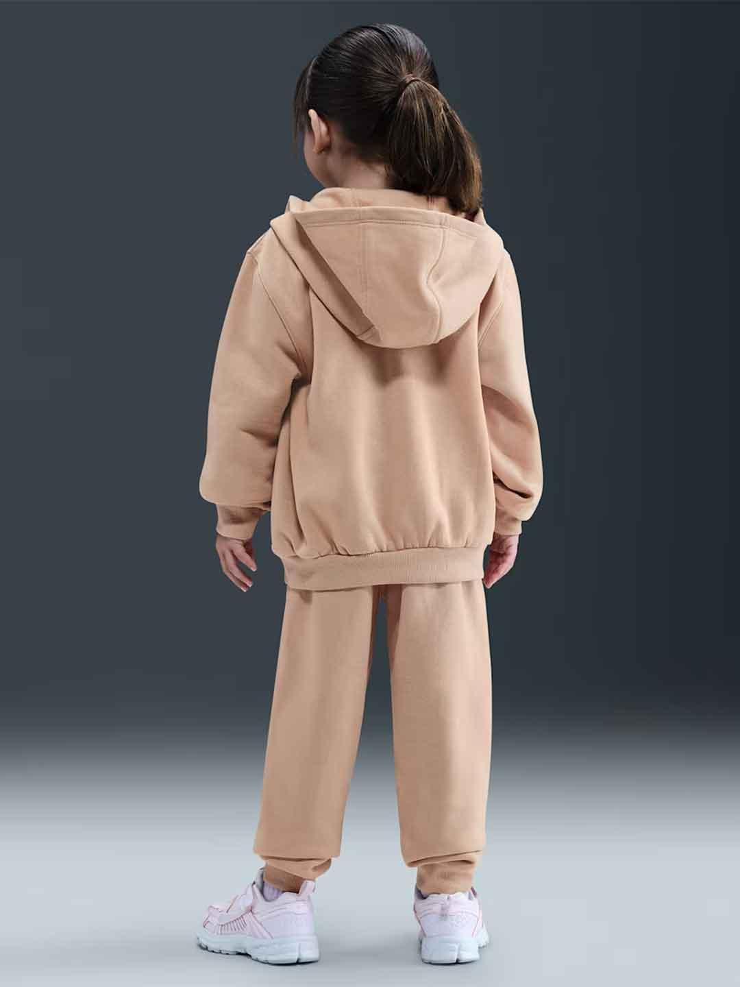 Nike coordinato kids beige con zip