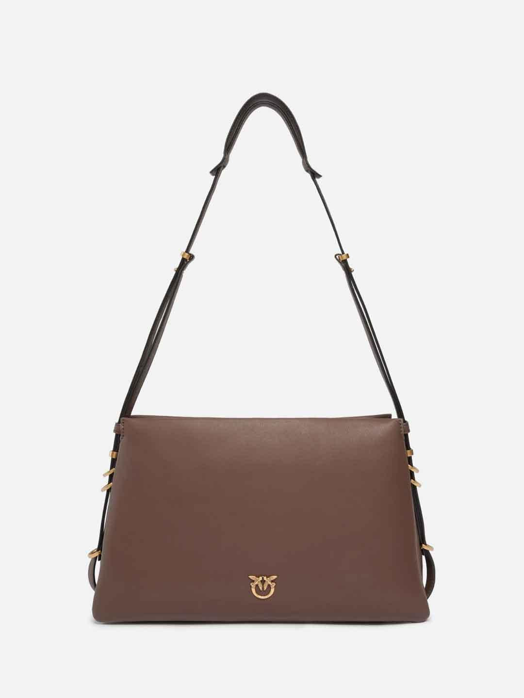 Pinko One Two Three borsa marrone