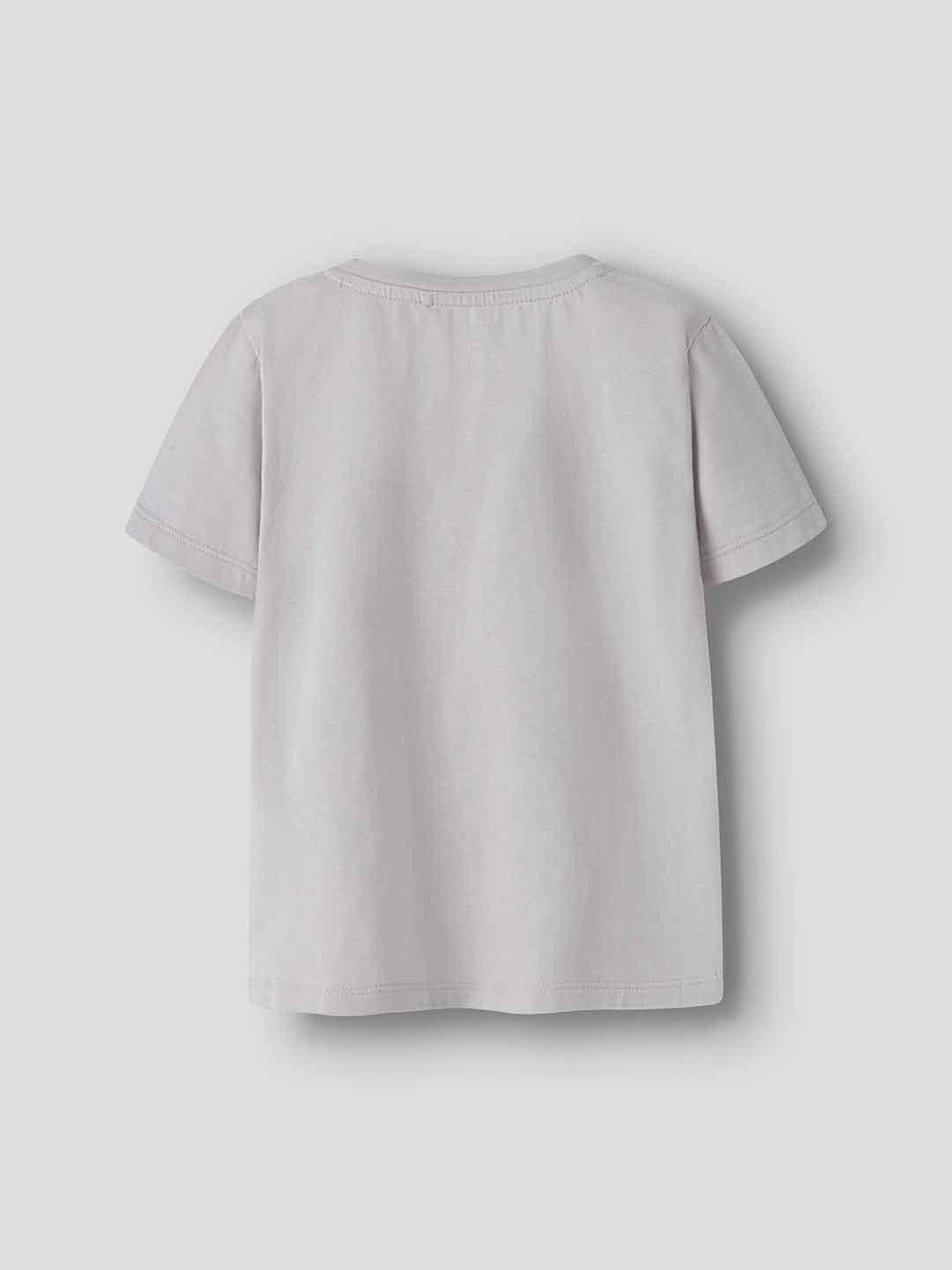Name It t-shirt kids lilla stampa con cuoricini