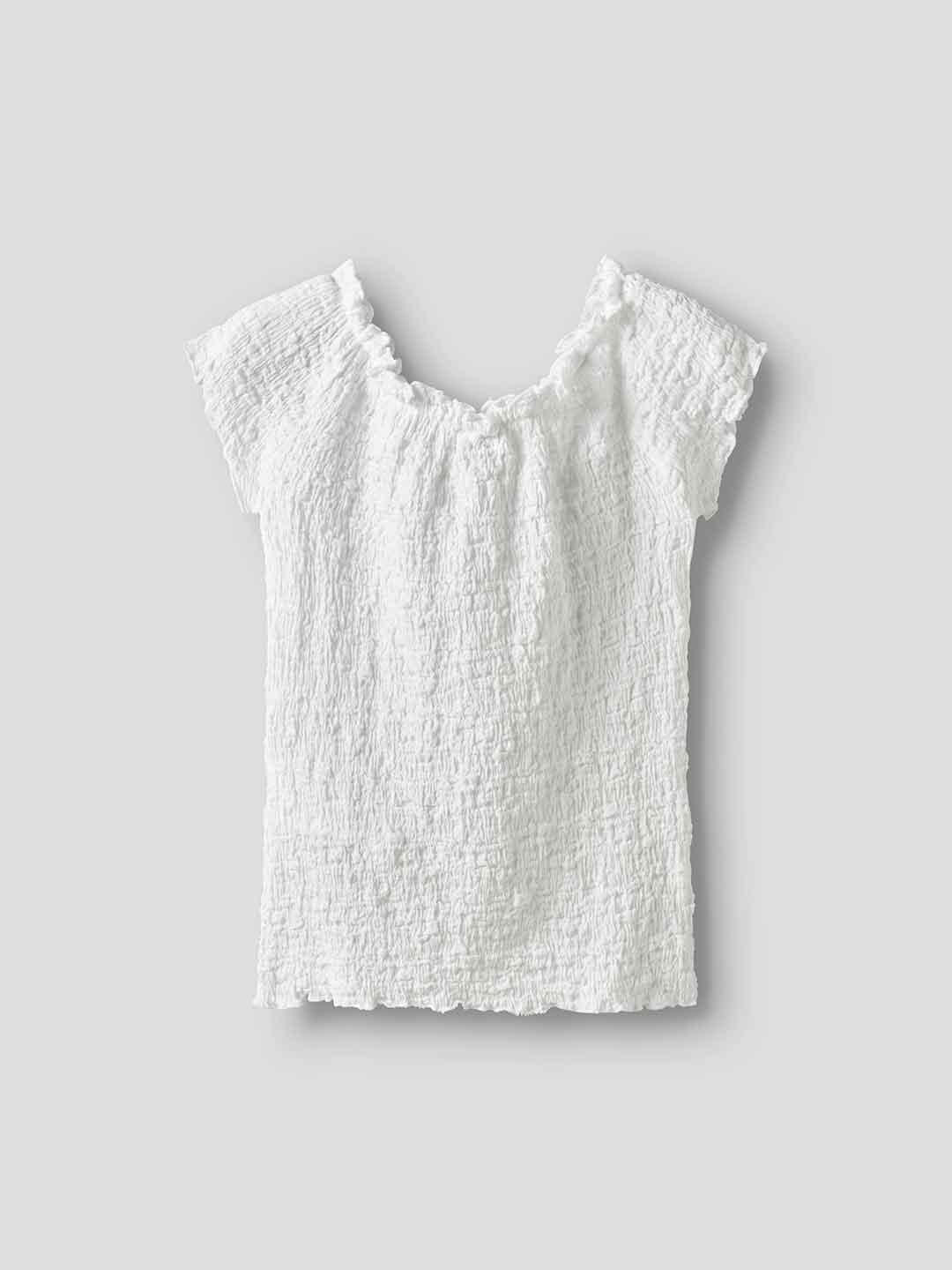 Name It t-shirt kids bianco con arriccio