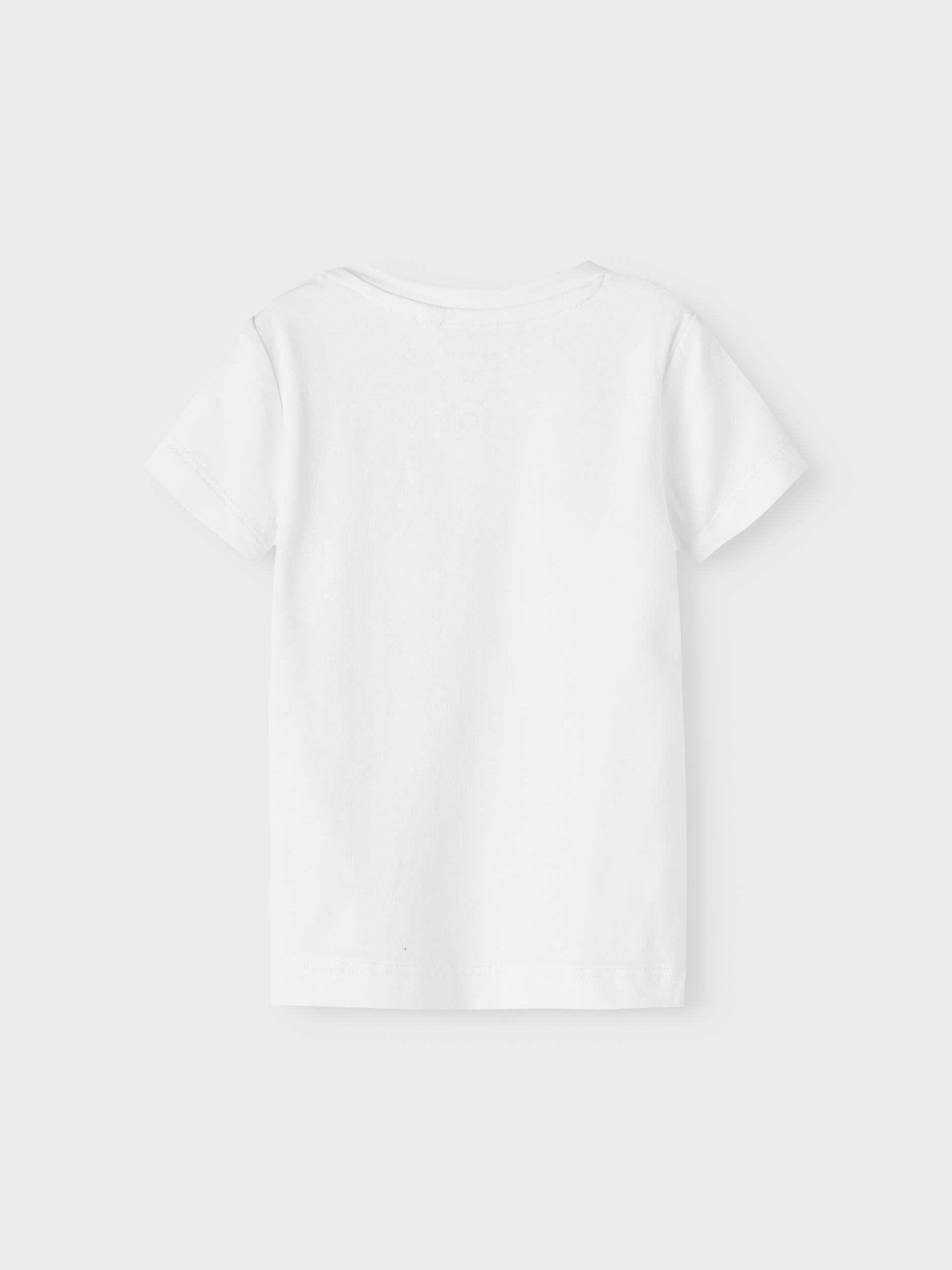 Name It t shirt bianca con stampa neonati