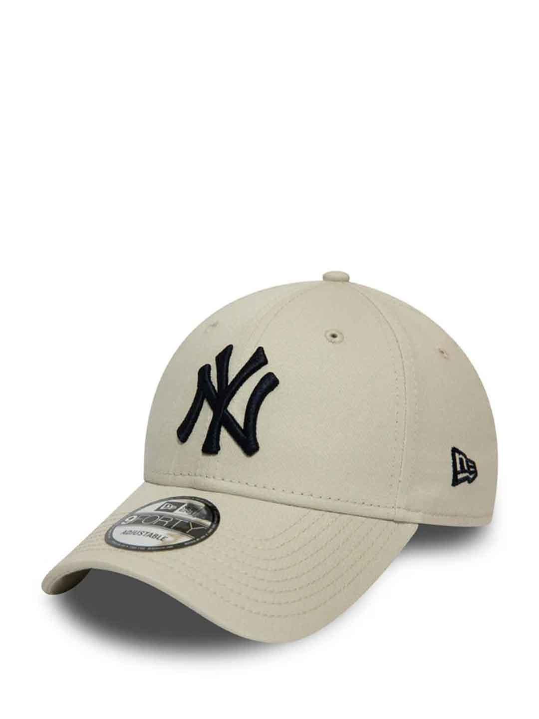 New Era 9Forty cappello beige logo nero