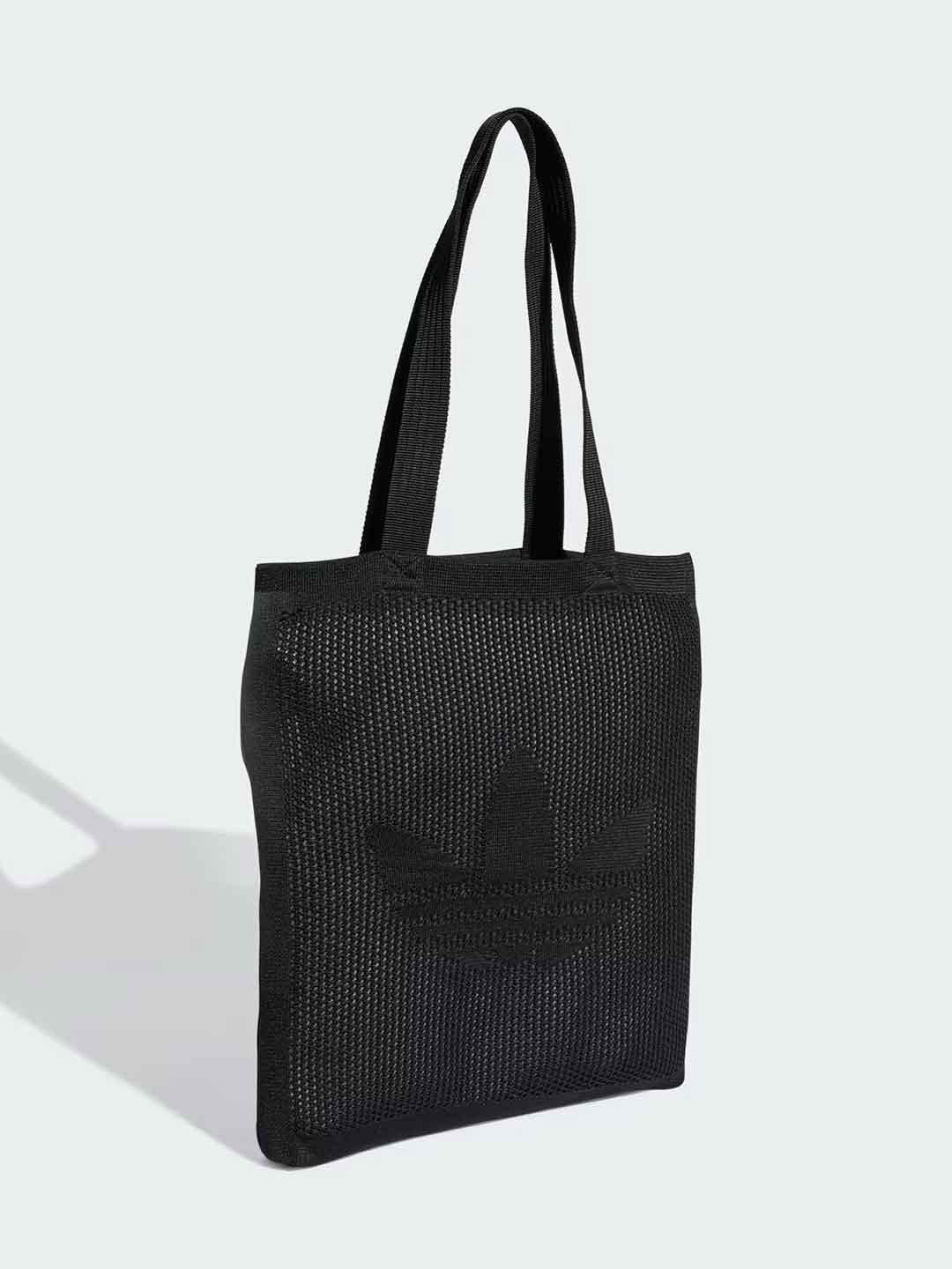 Adidas borsa nero in crochet