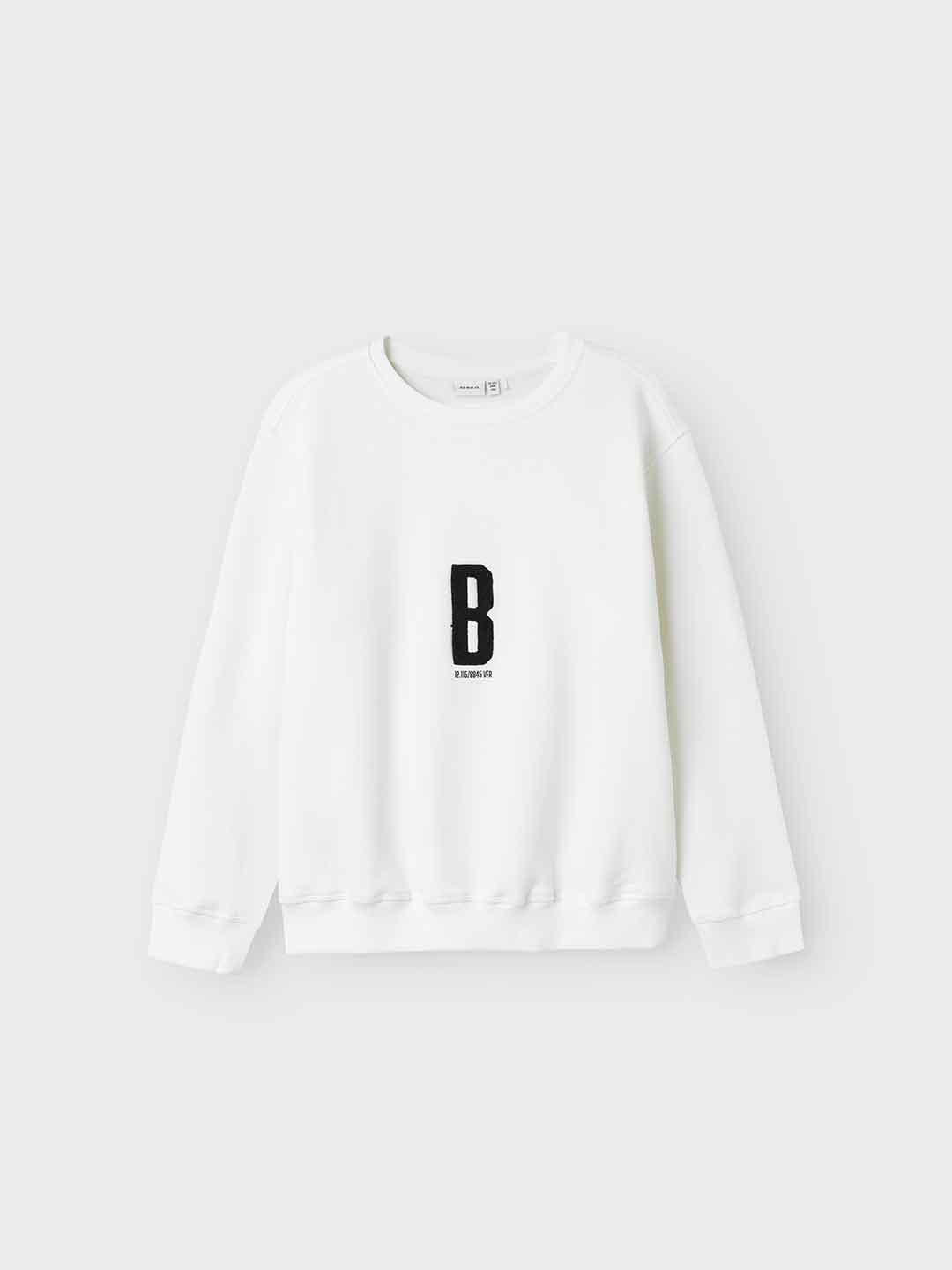 Name It felpa kids bianco