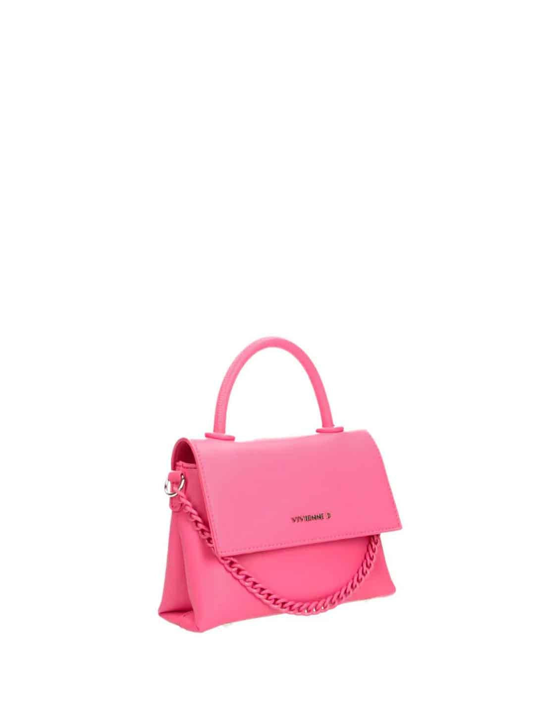 Vivienne D Cartella Mini Pop borsa fucsia