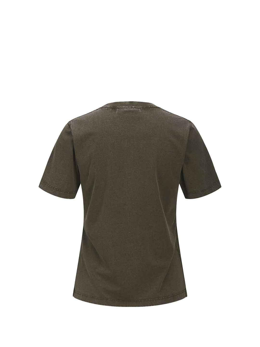 JJXX t-shirt marrone Rock e Roll