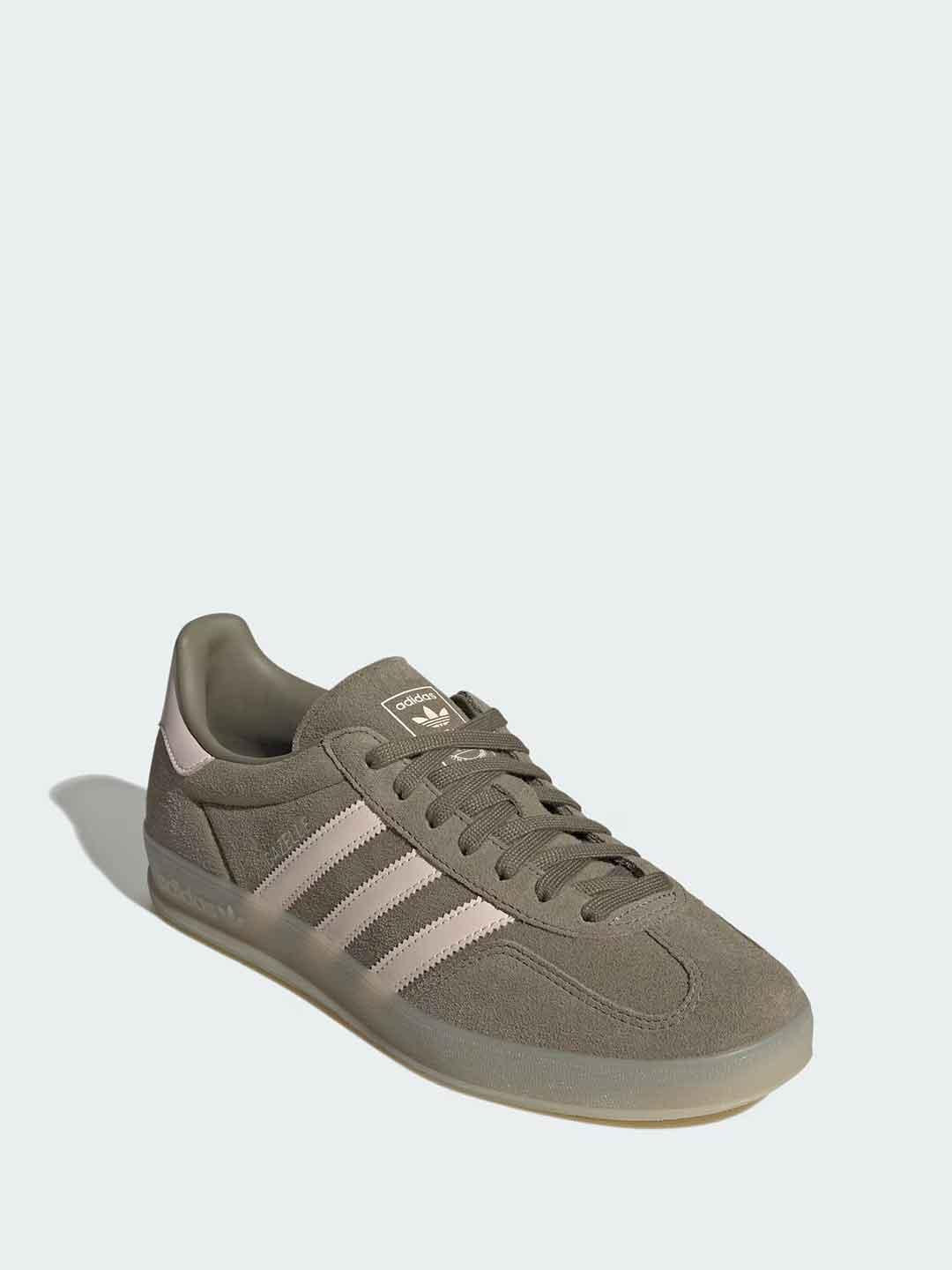 Adidas Gazelle Indoor sneakers verde e rosa