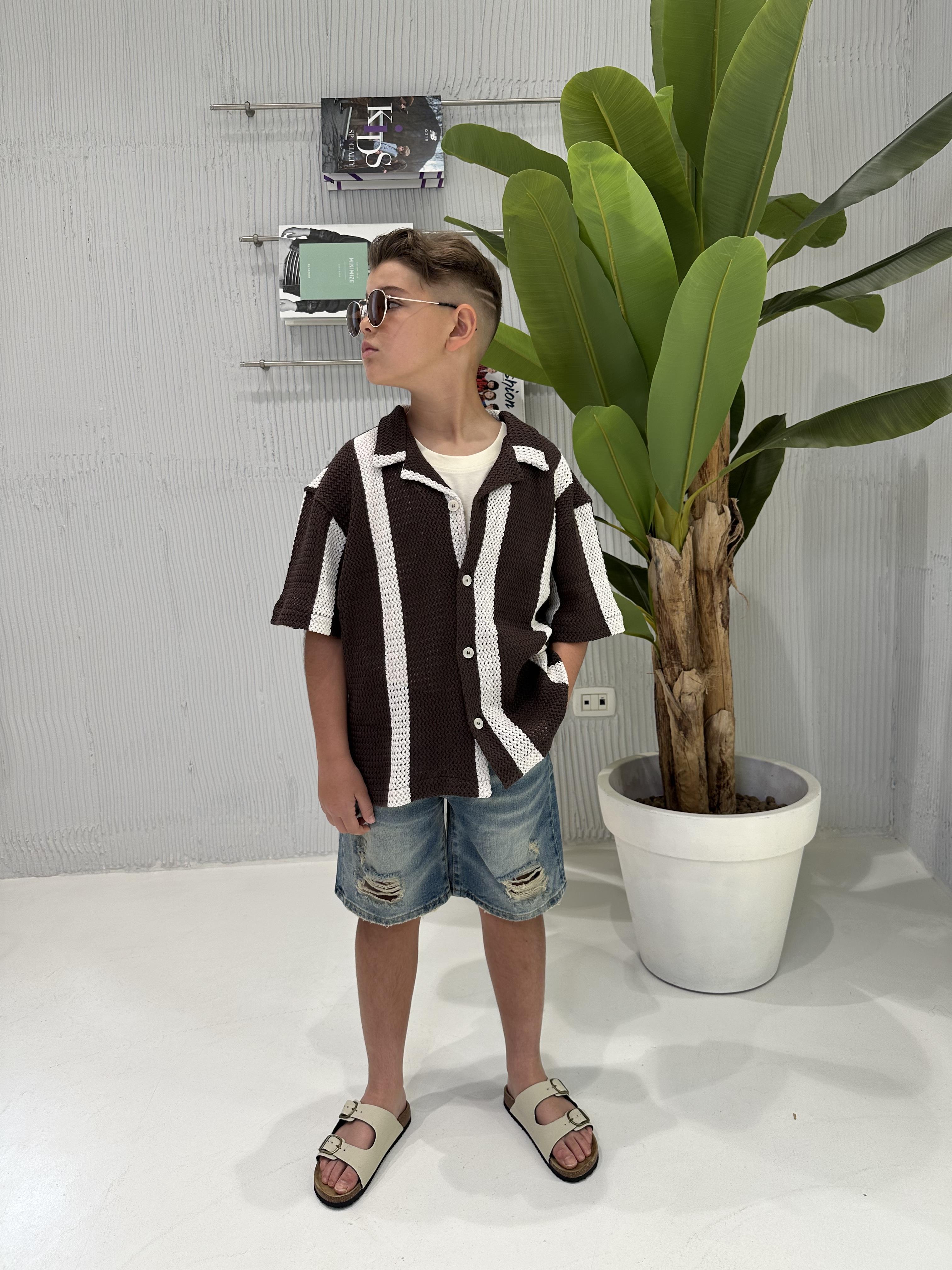 I'M Brian bermuda kids in jeans