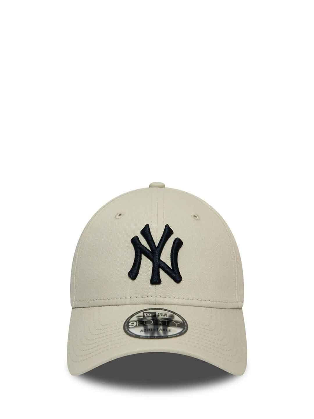 New Era 9Forty cappello beige logo nero