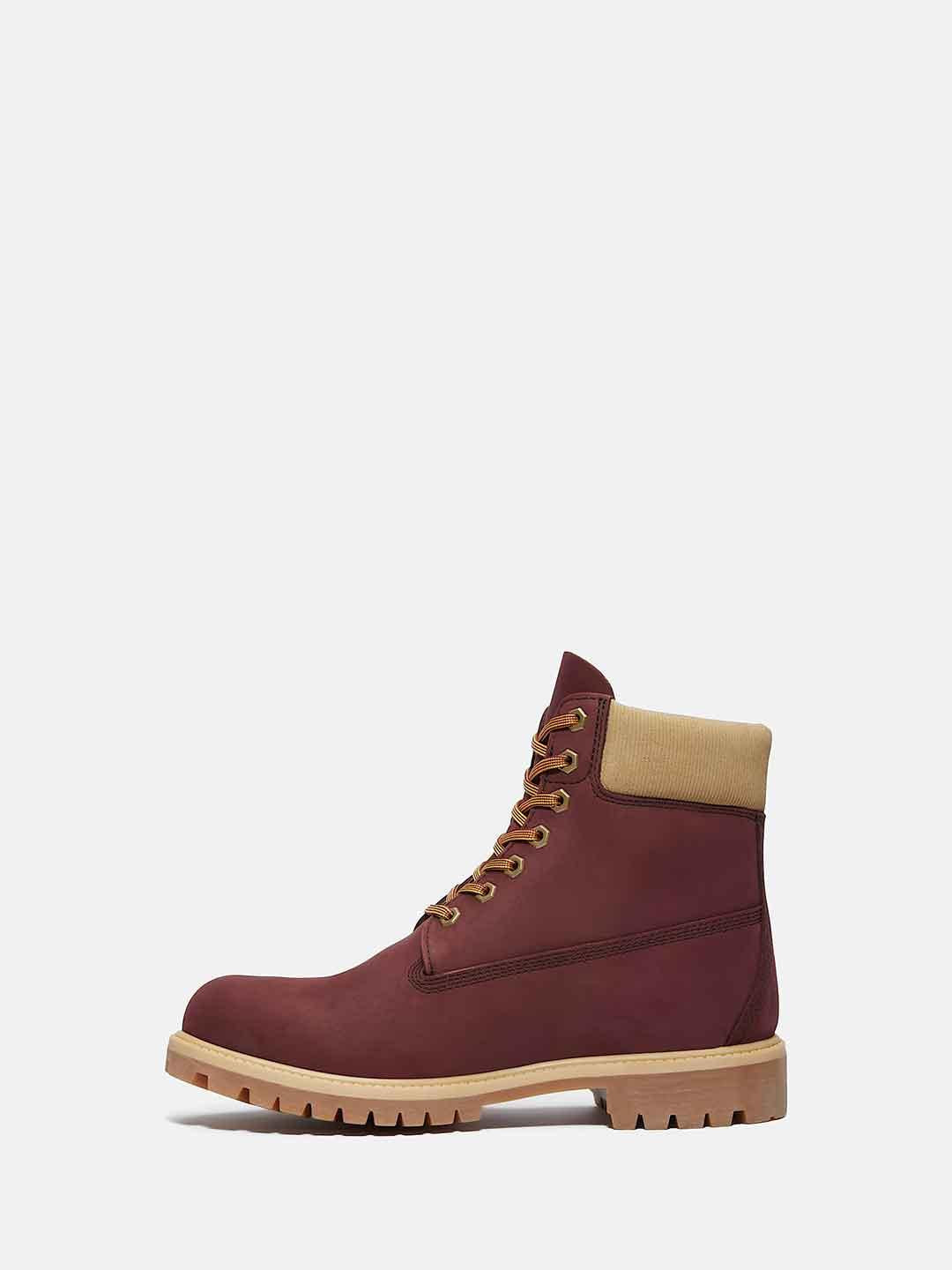 Timberland Premium 6-Inch anfibi bordeaux