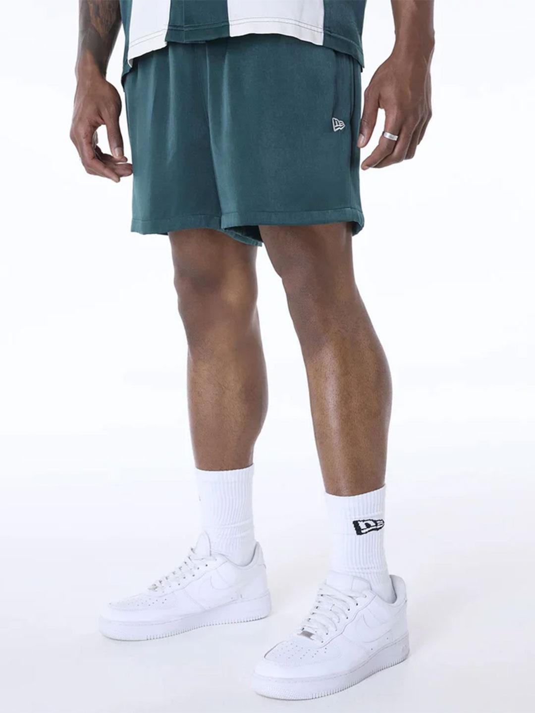 New Era bermuda verde Woven