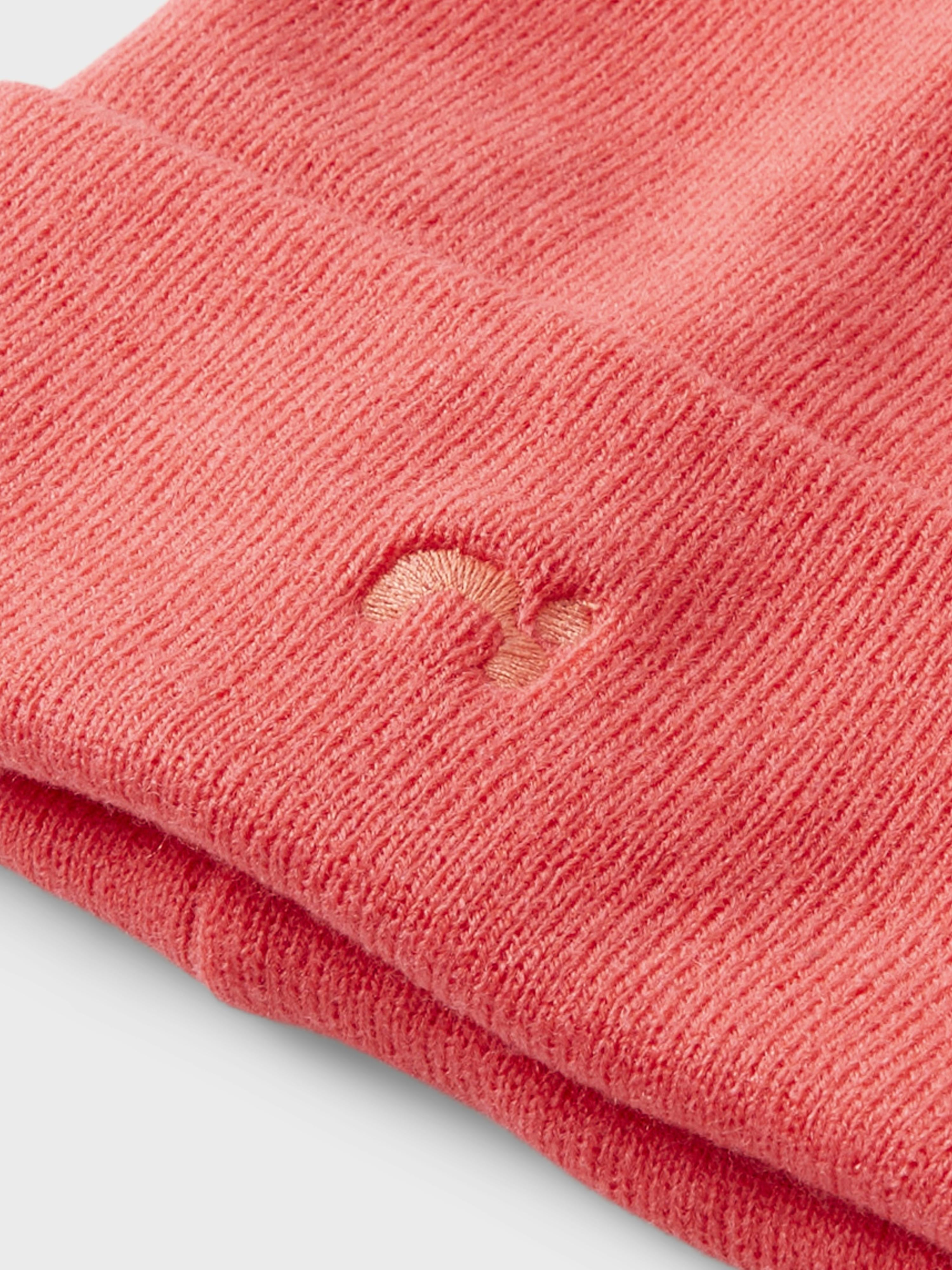 Name It cappello kids rosso in lana con risvolto
