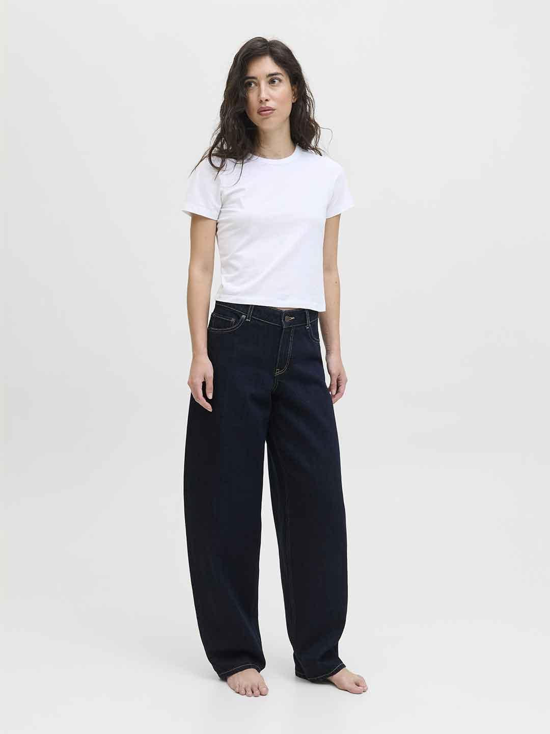 JJXX Fuji jeans scuro barrel
