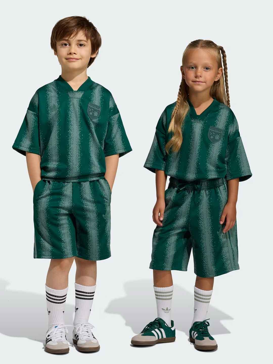 Adidas coordinati kids verde over