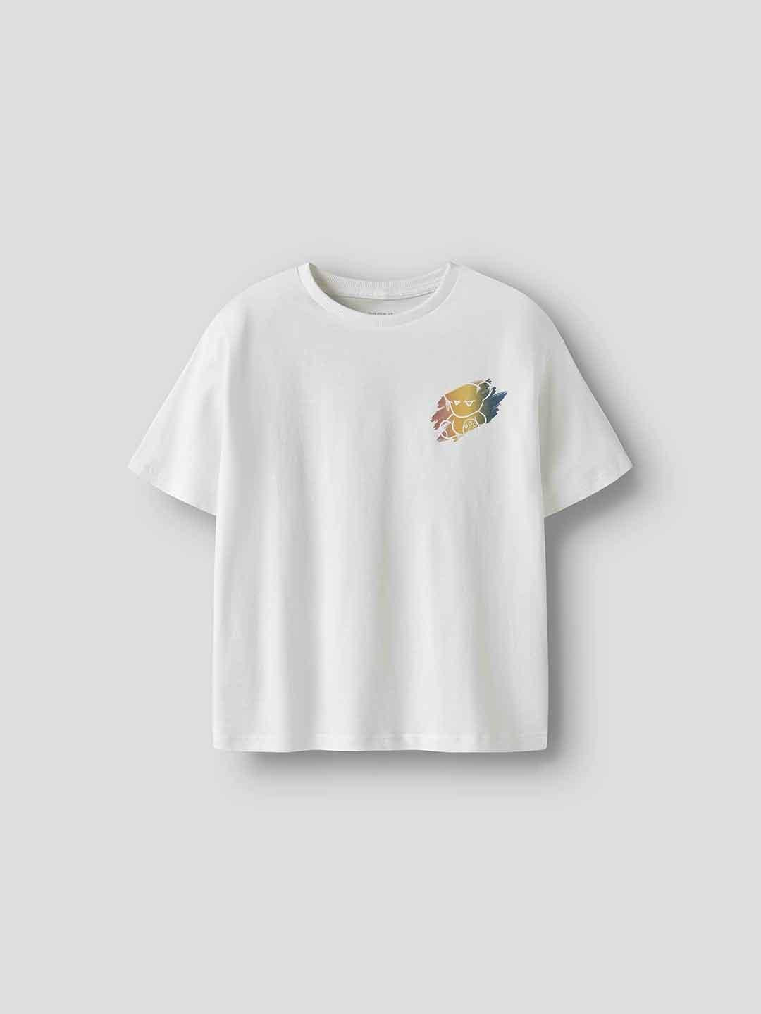 Name It t-shirt kids bianco con stampa orsetto
