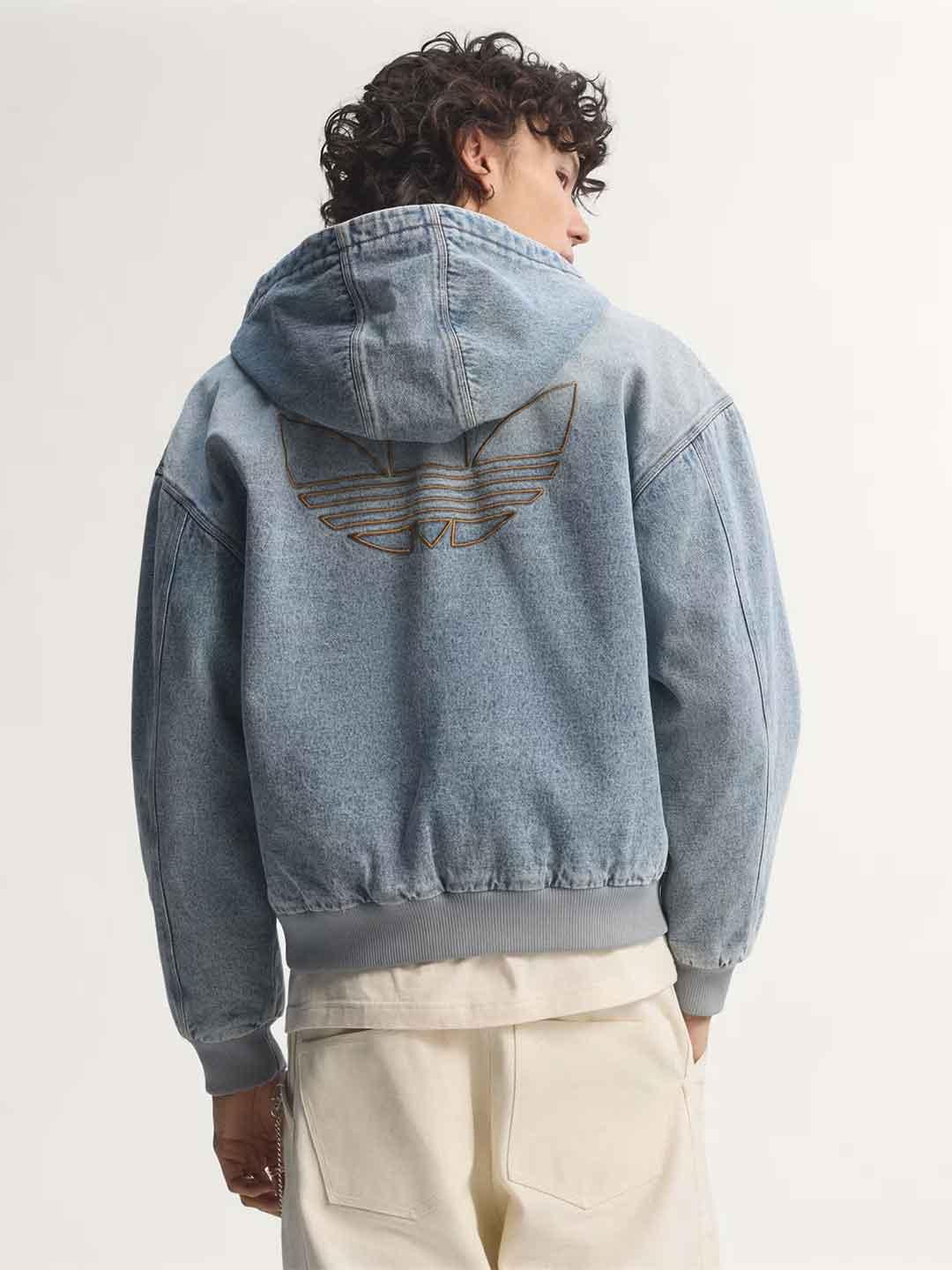 Adidas giubbino in jeans