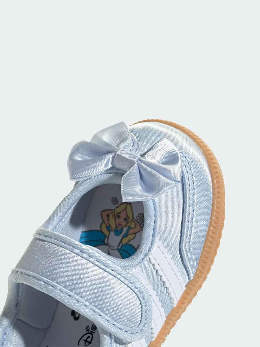 Adidas Samba Jane ballerine kids celeste X Disney