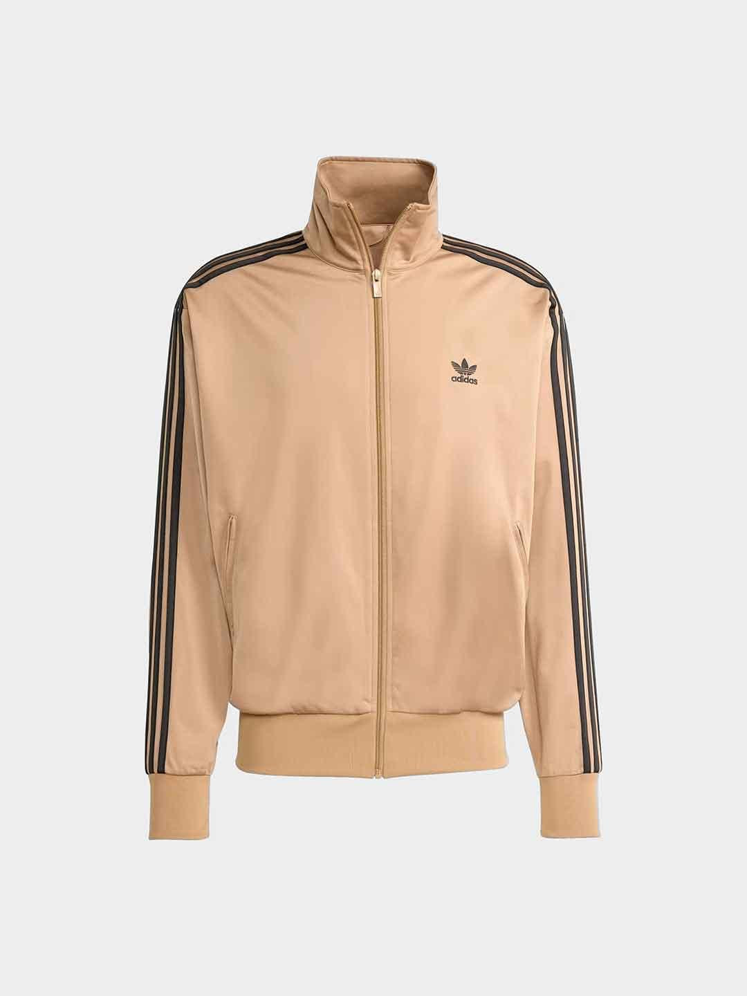 Adidas Adicolor felpa beige con bande nere