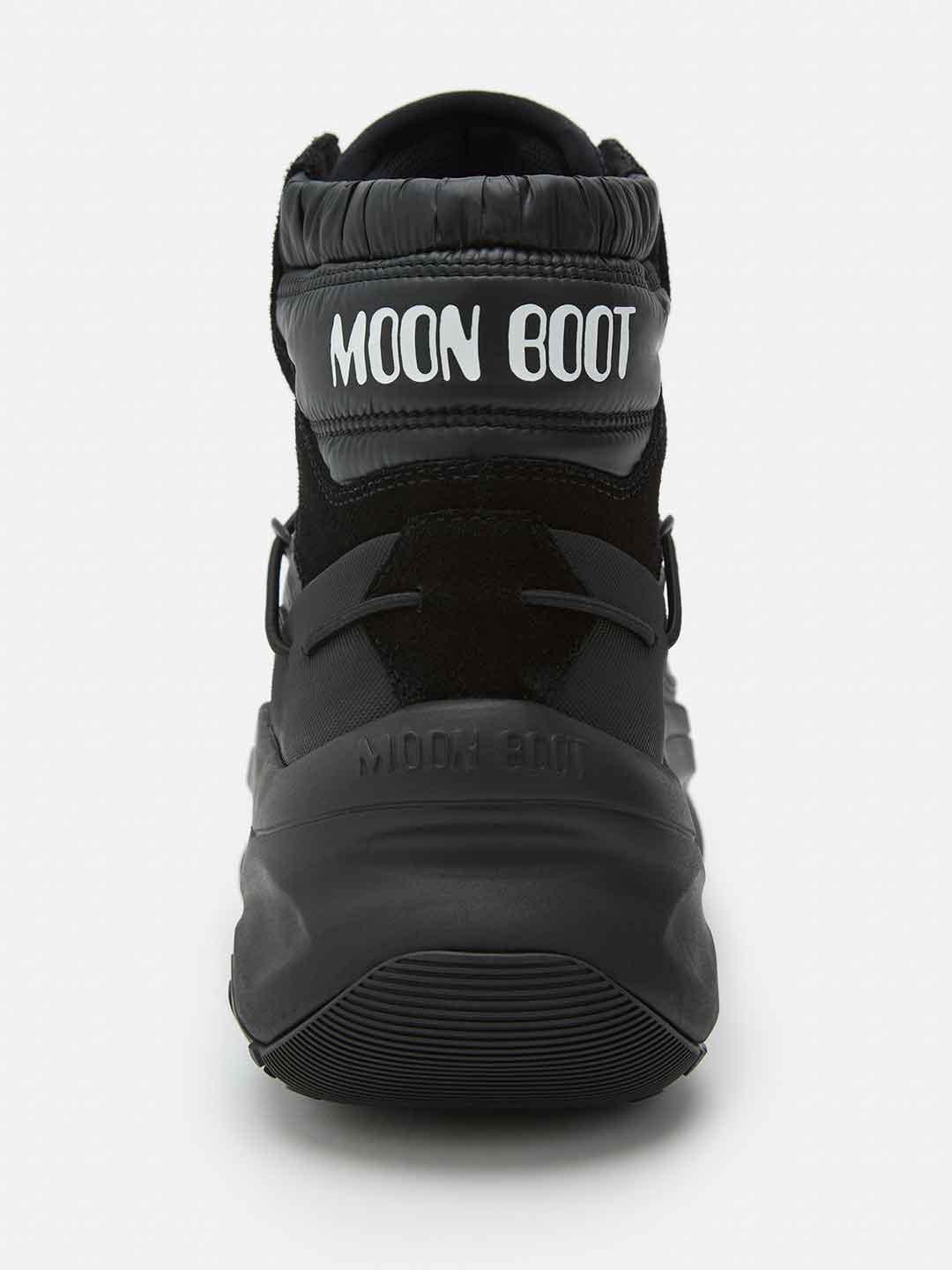 Moon Boot 247 Xlace Mid sneakers nero con lacci