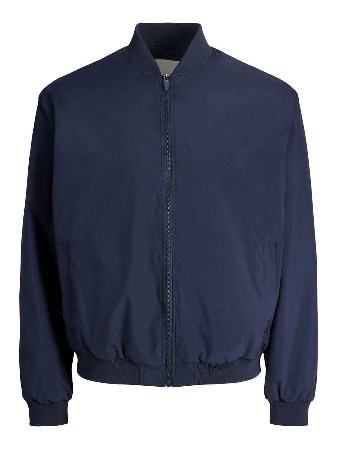 Jack & Jones giubbino blu a bomber
