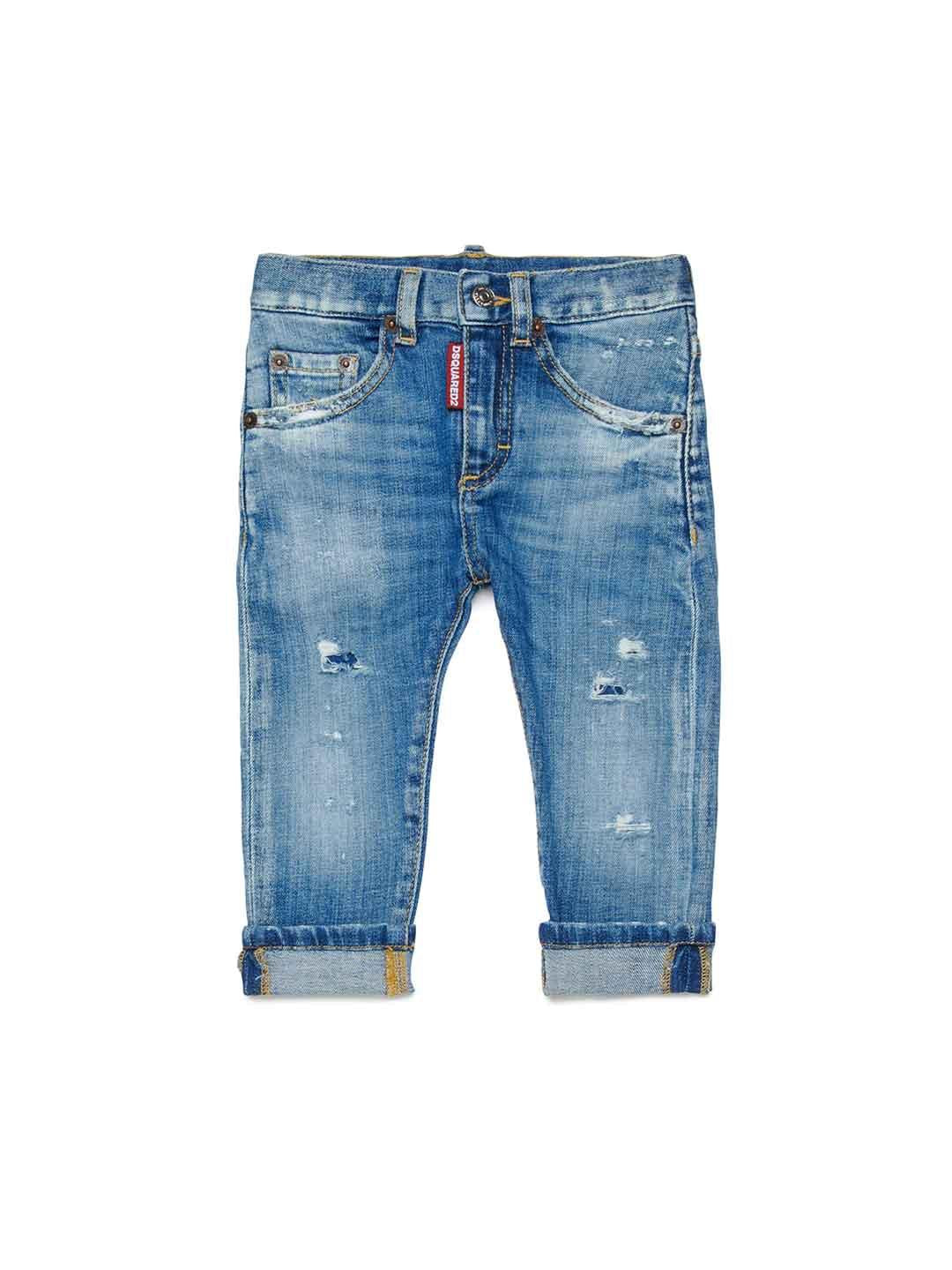 Dsquared 2 jeans kids effetto usurato