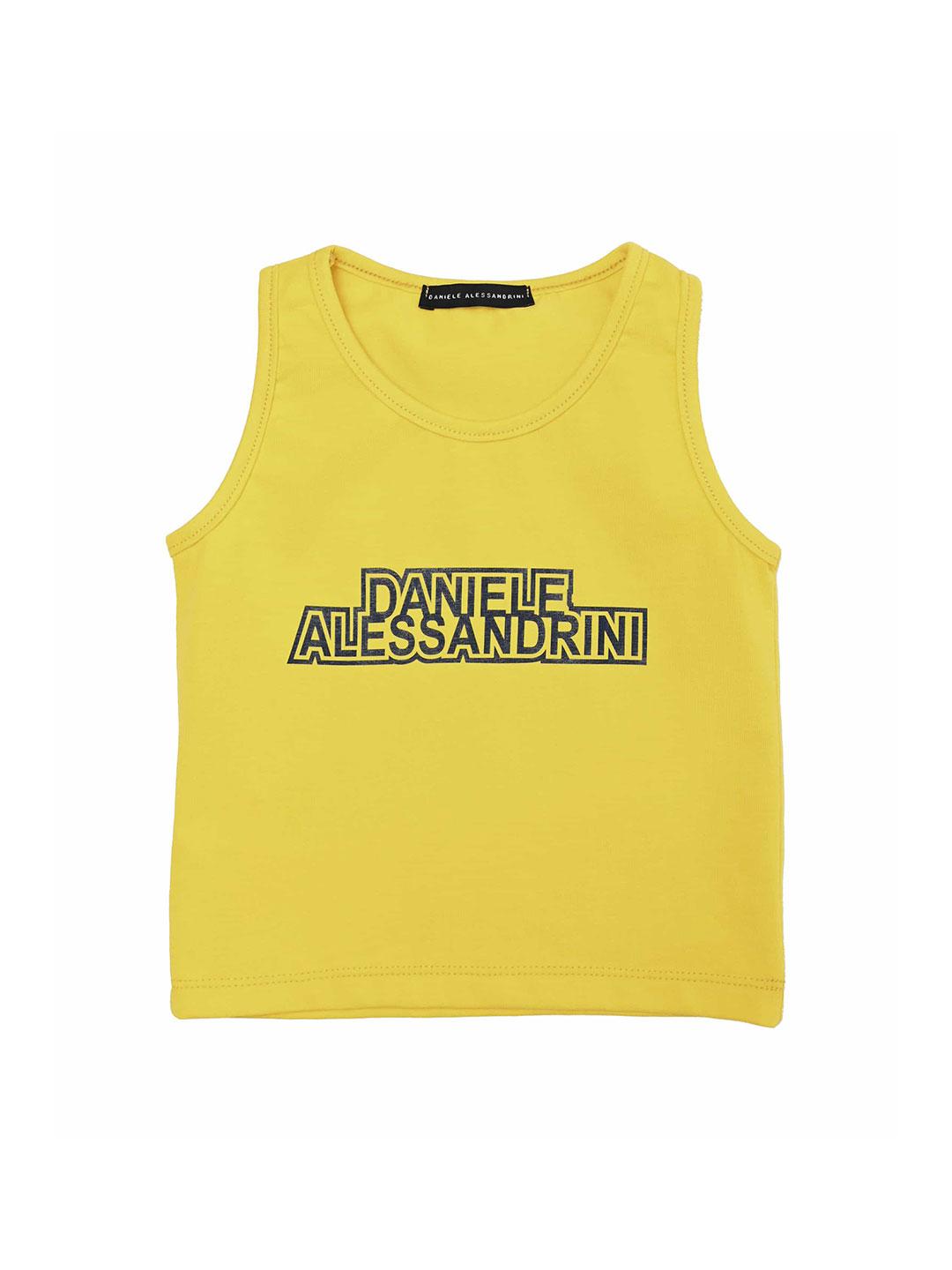 Daniele Alessandrini canotta kids giallo
