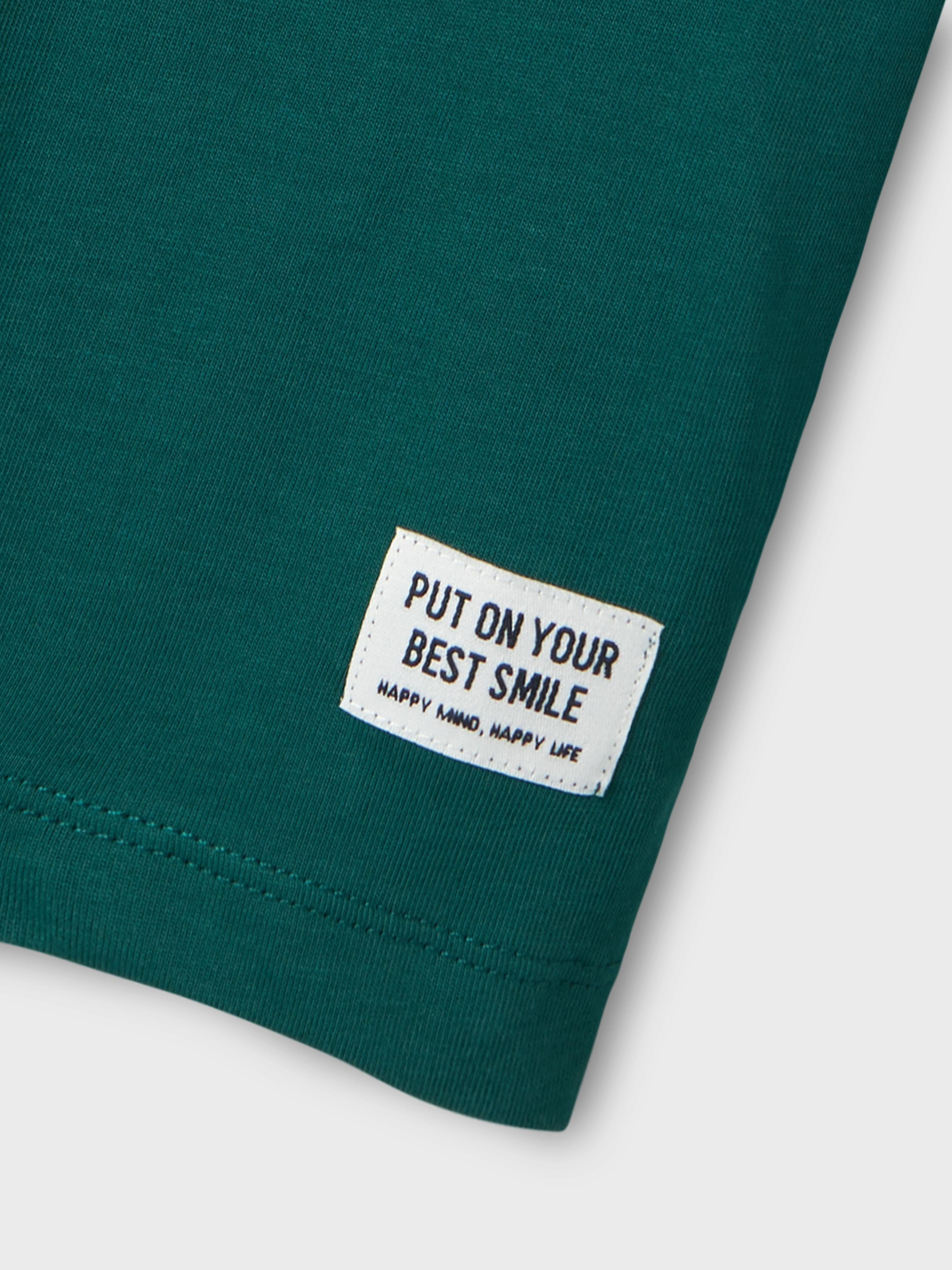 Name It t-shirt kids verde con taschino