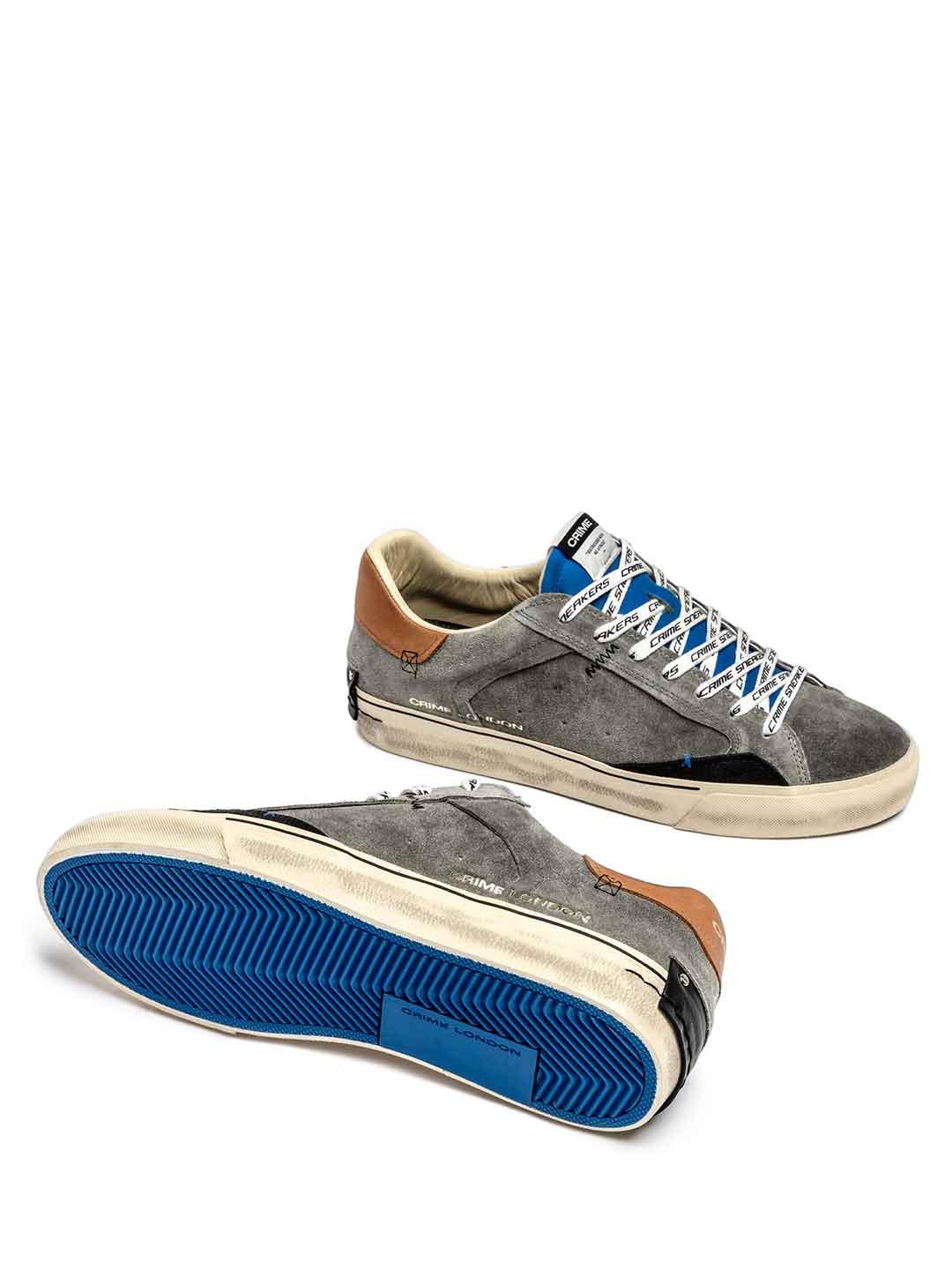 Crime Deconstructed sneakers grigio