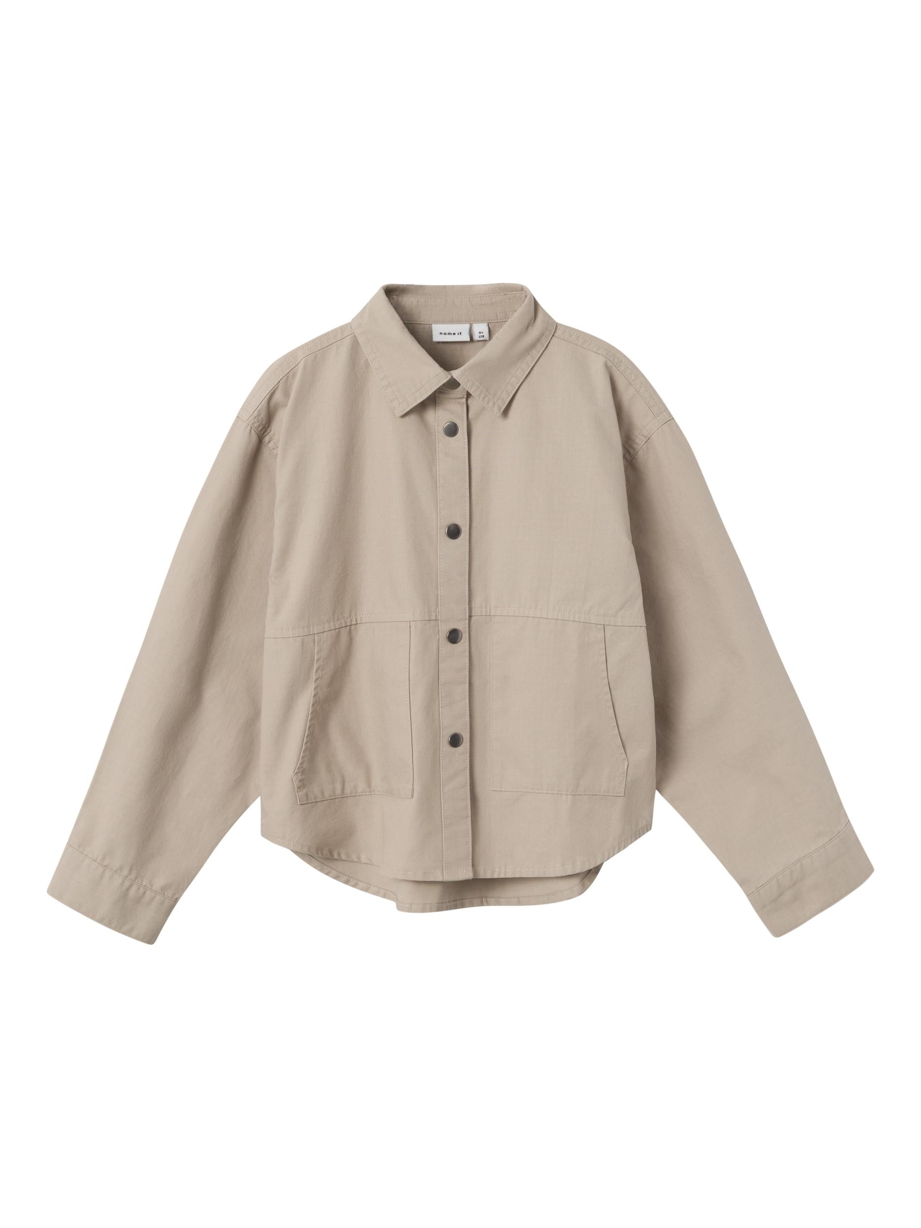 Name It camicia kids beige oversize
