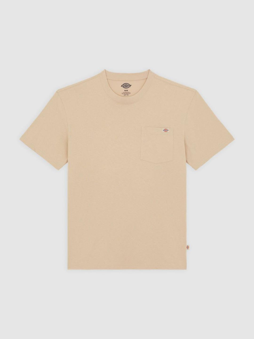 Dickies Luray t-shirt beige con taschino