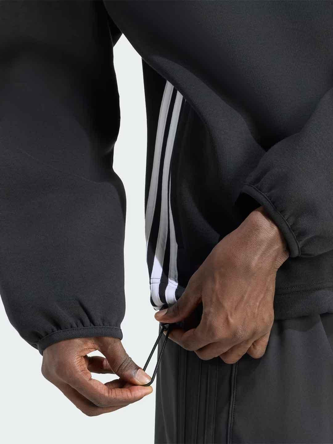 Adidas Adicolor felpa nero con zip