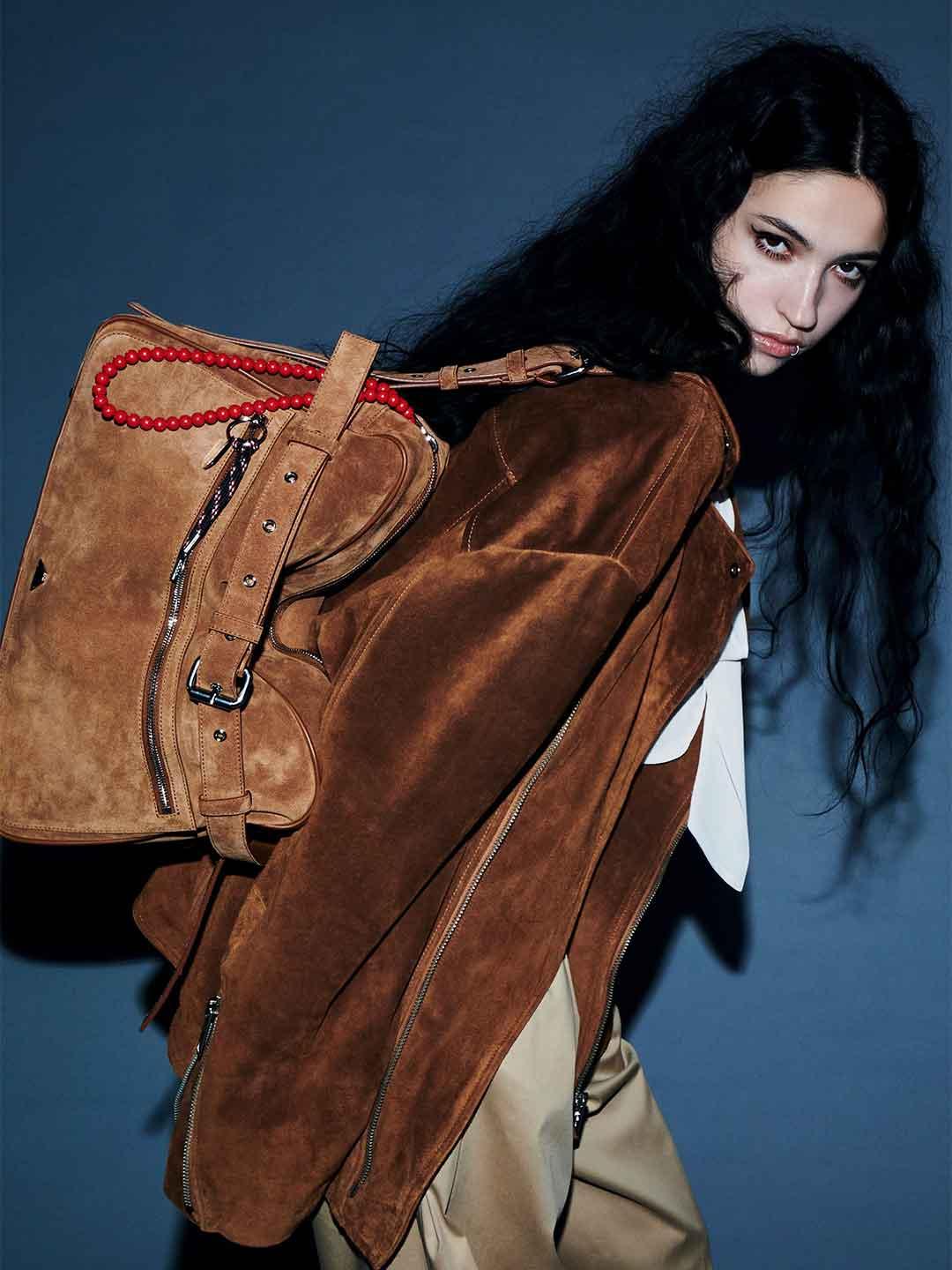 Aniye By Santa Bag borsa cuoio