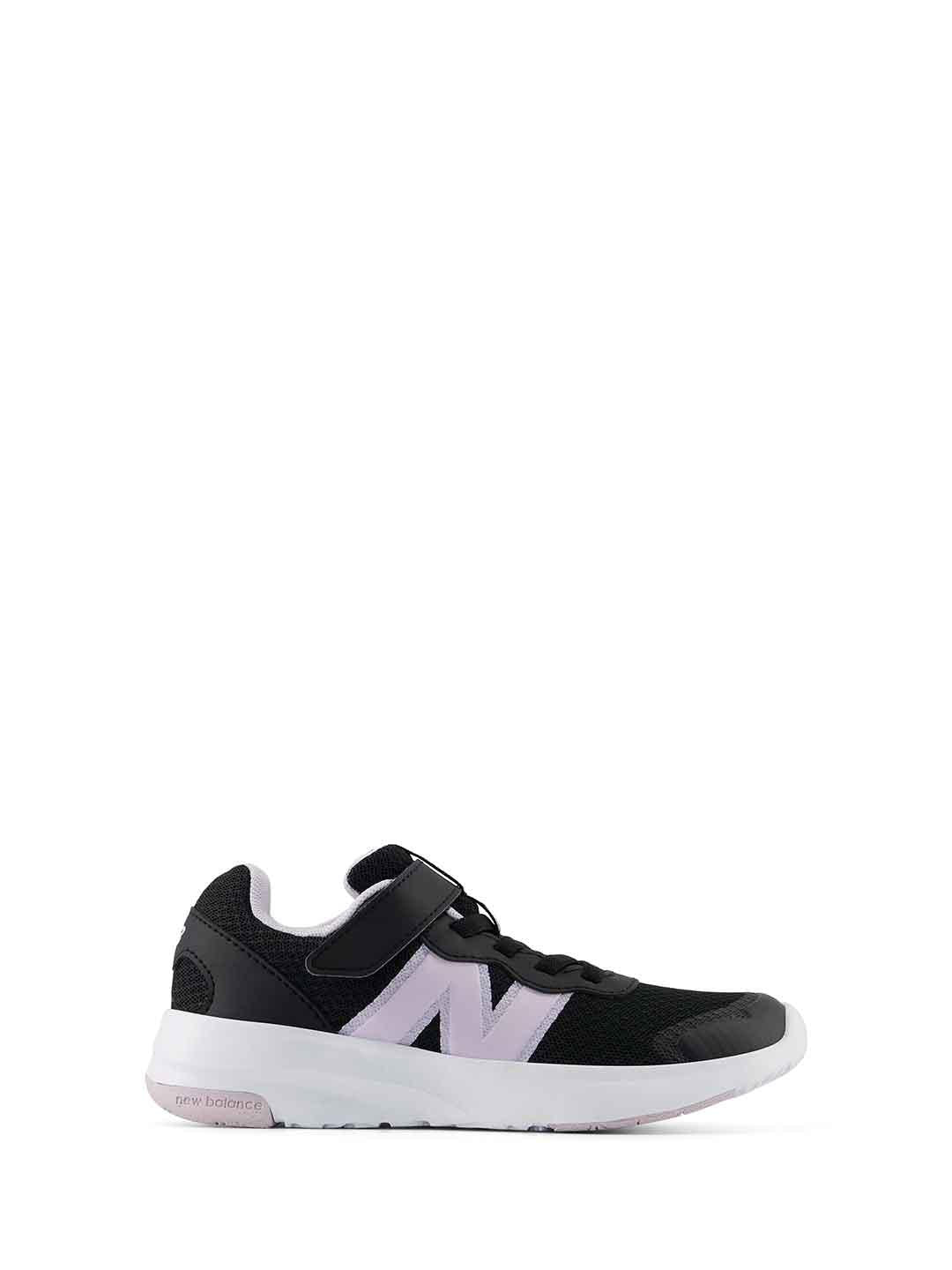 New Balance 578 sneakers kids nero con logo rosa