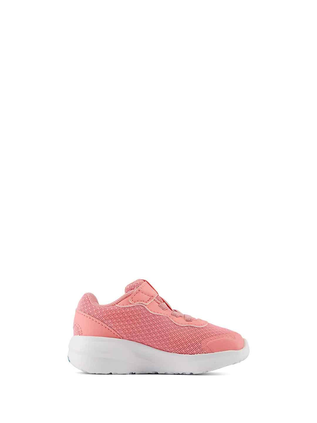 New Balance 578 sneakers kids rosa con logo celeste