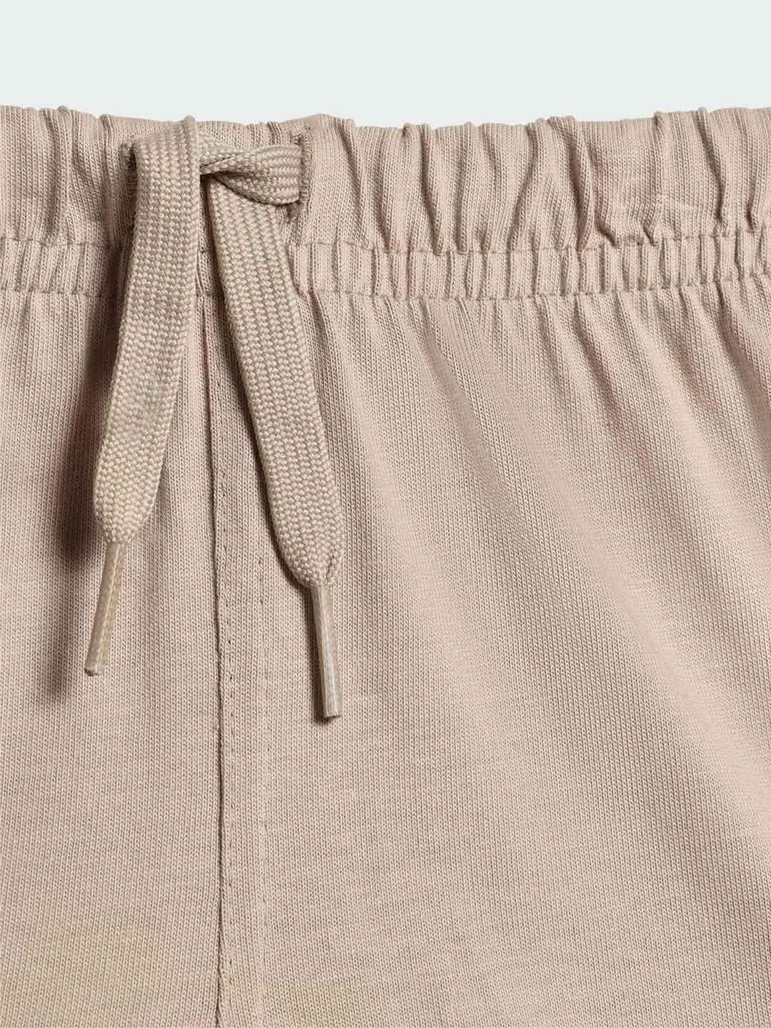 Adidas Tee Set coordinati kids beige