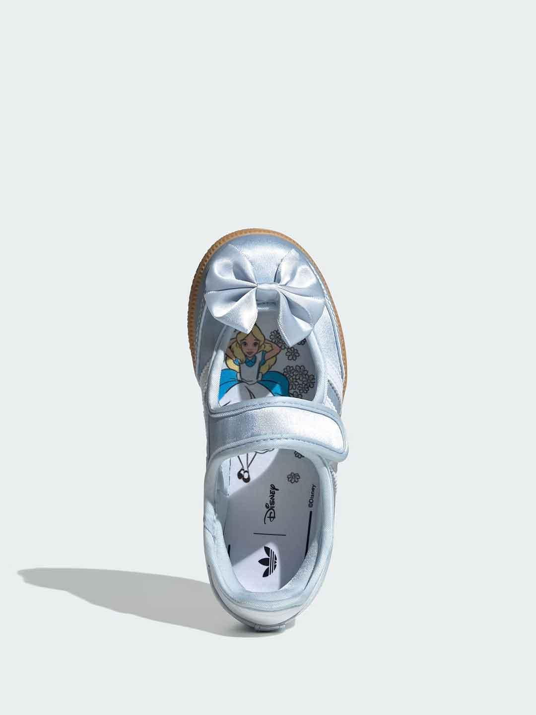 Adidas Samba Jane ballerine kids celeste X Disney