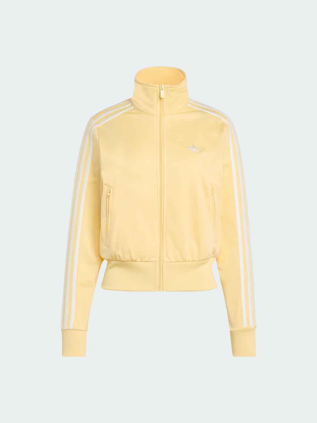 Adidas Firebird felpa giallo con zip