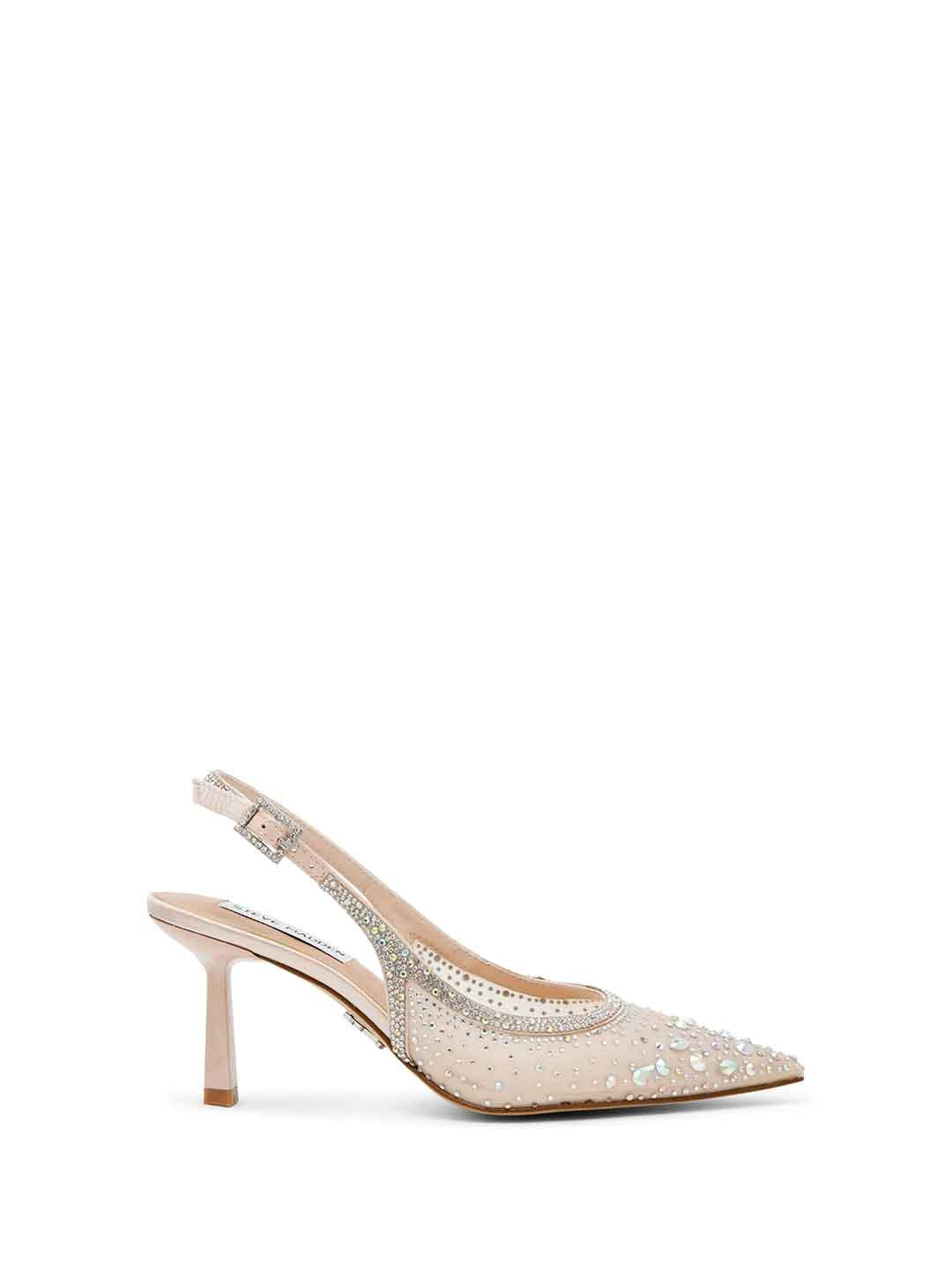 Steve Madden Vero decolletè beige con strass