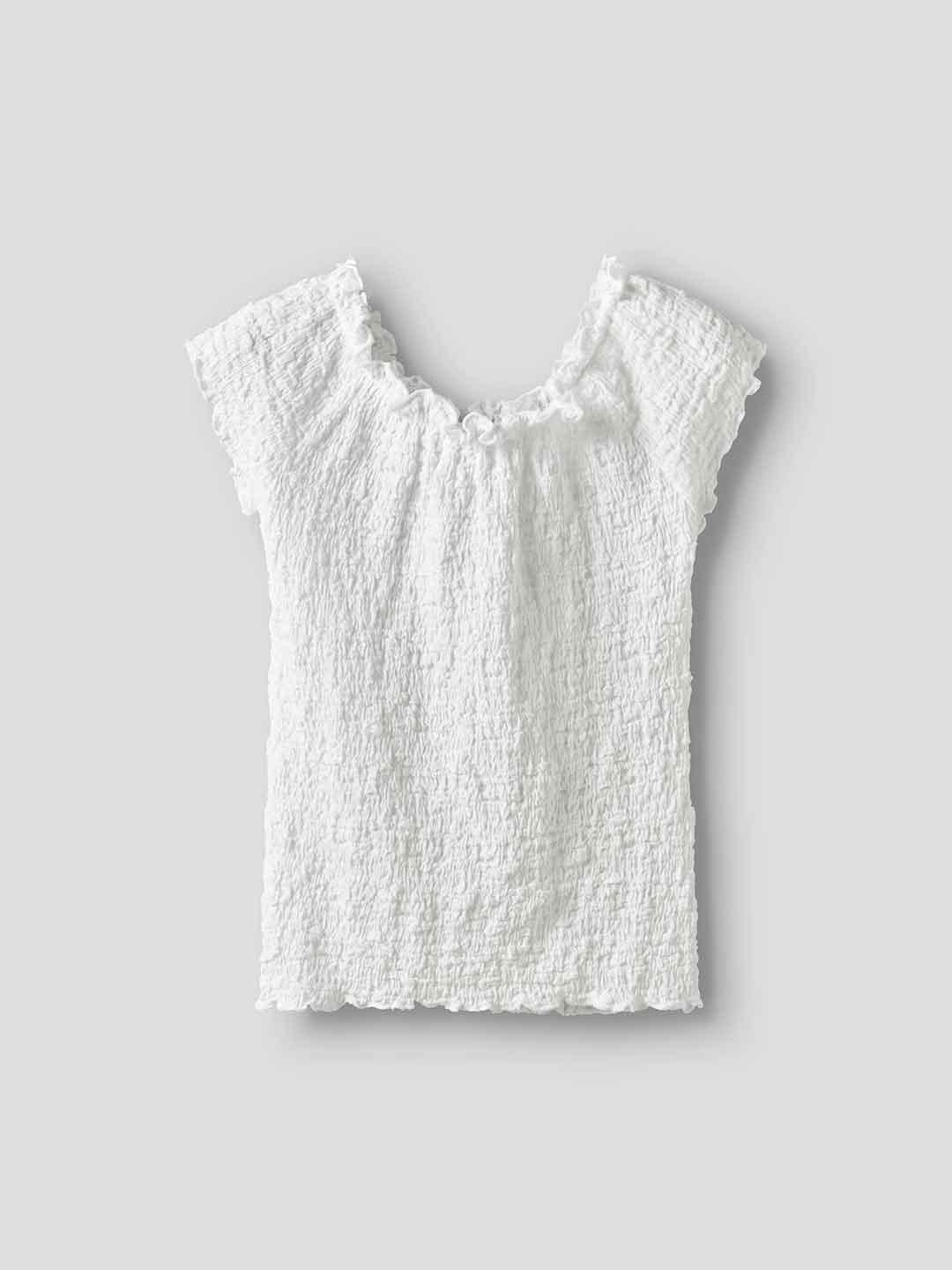 Name It t-shirt kids bianco con arriccio