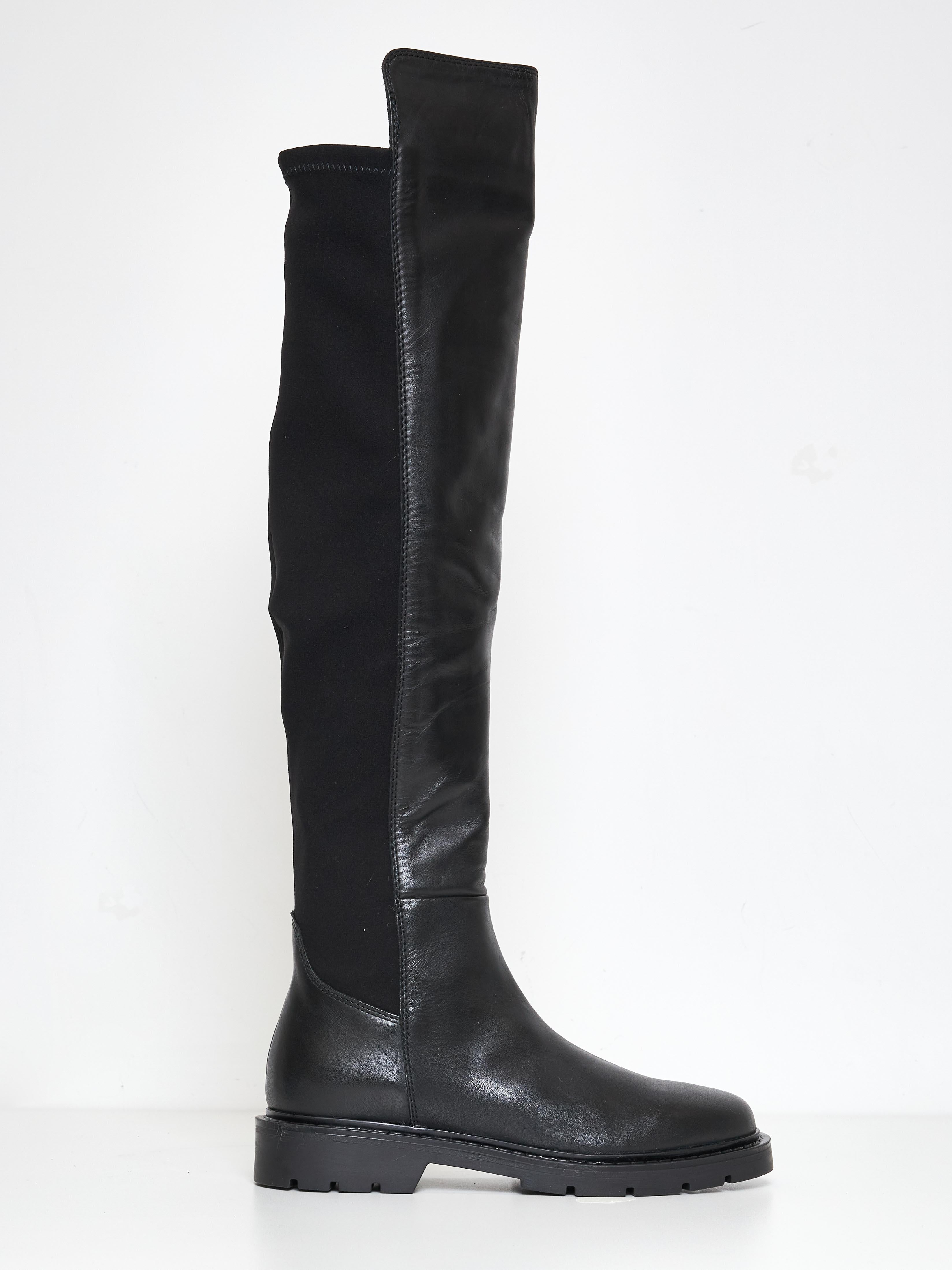 Carmens Brit Stretch stivali nero alti<BR/>
