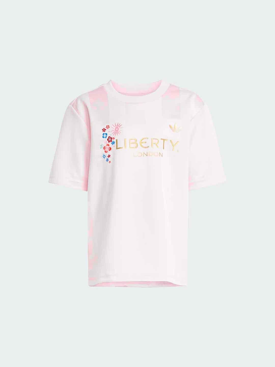 Adidas X Liberty London coordinato kids rosa<BR/>