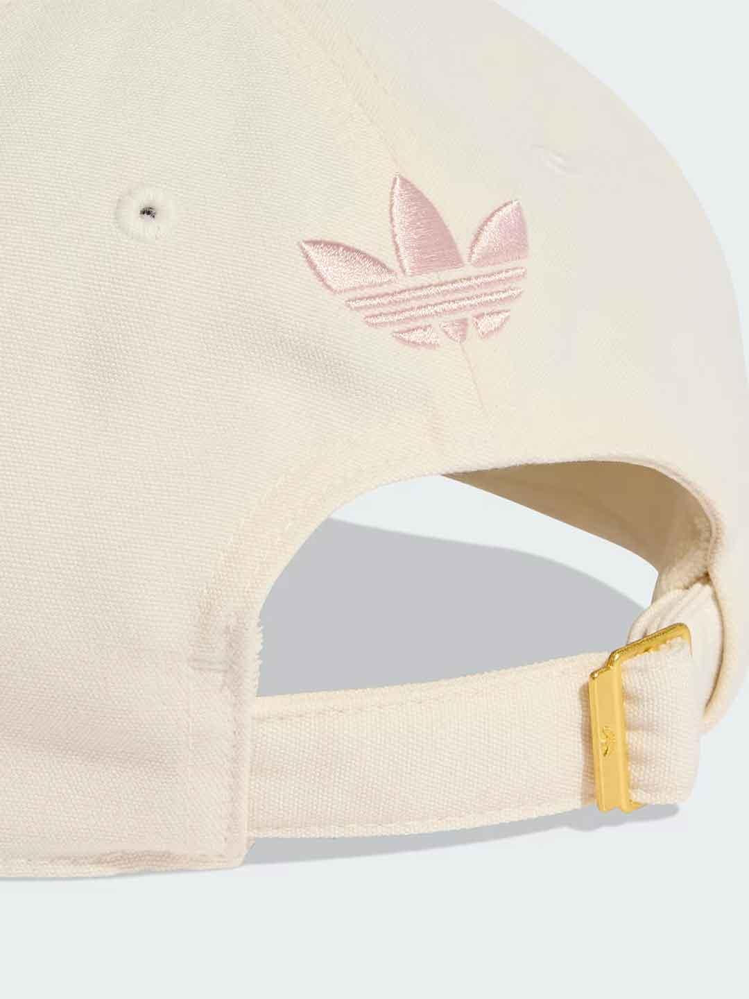 Adidas cappello panna da baseball con cuore