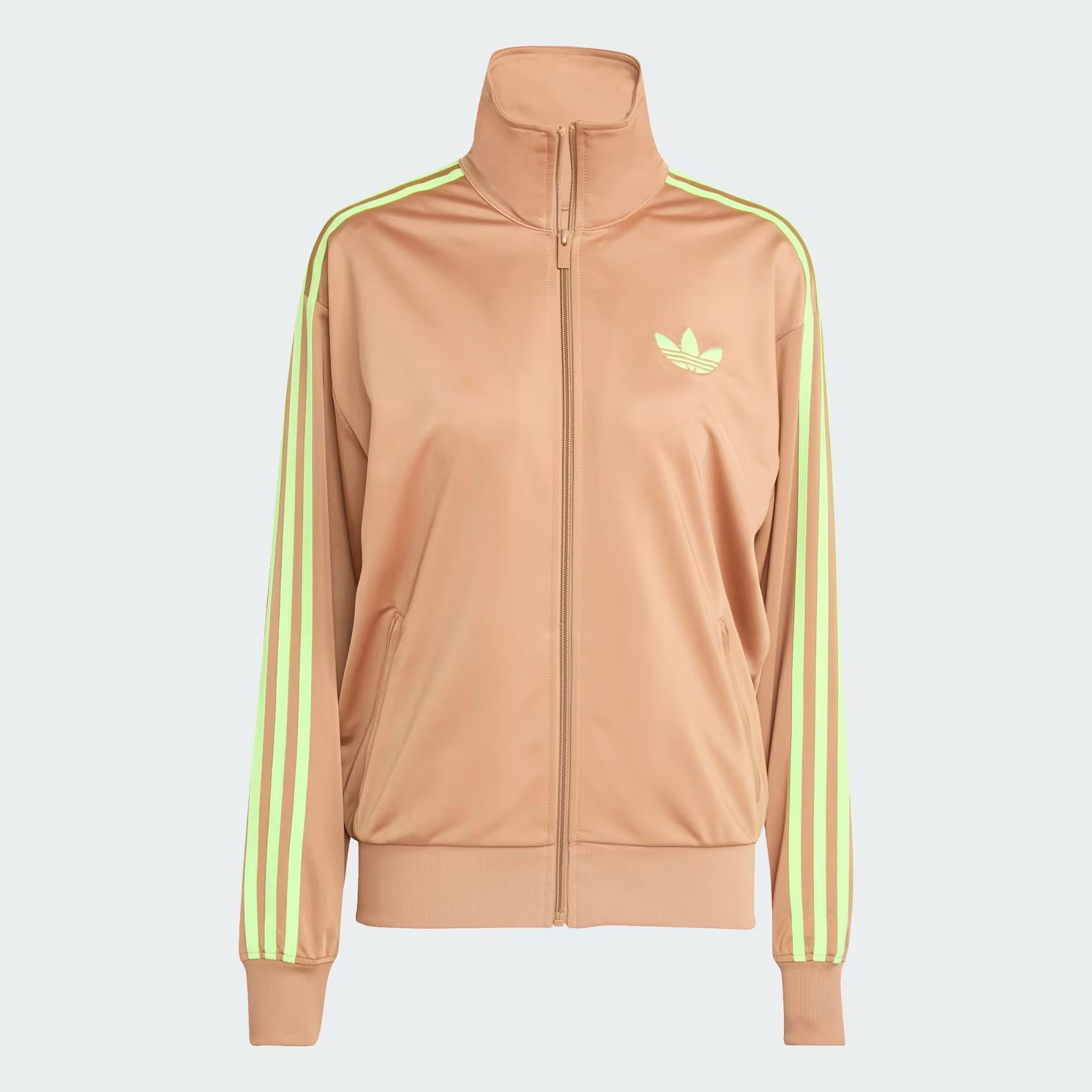Adidas Adicolor felpa beige con zip