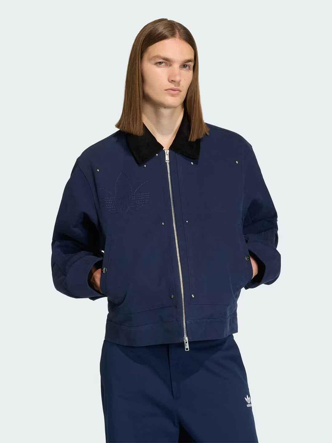 Adidas Premium Essential giubbino blu