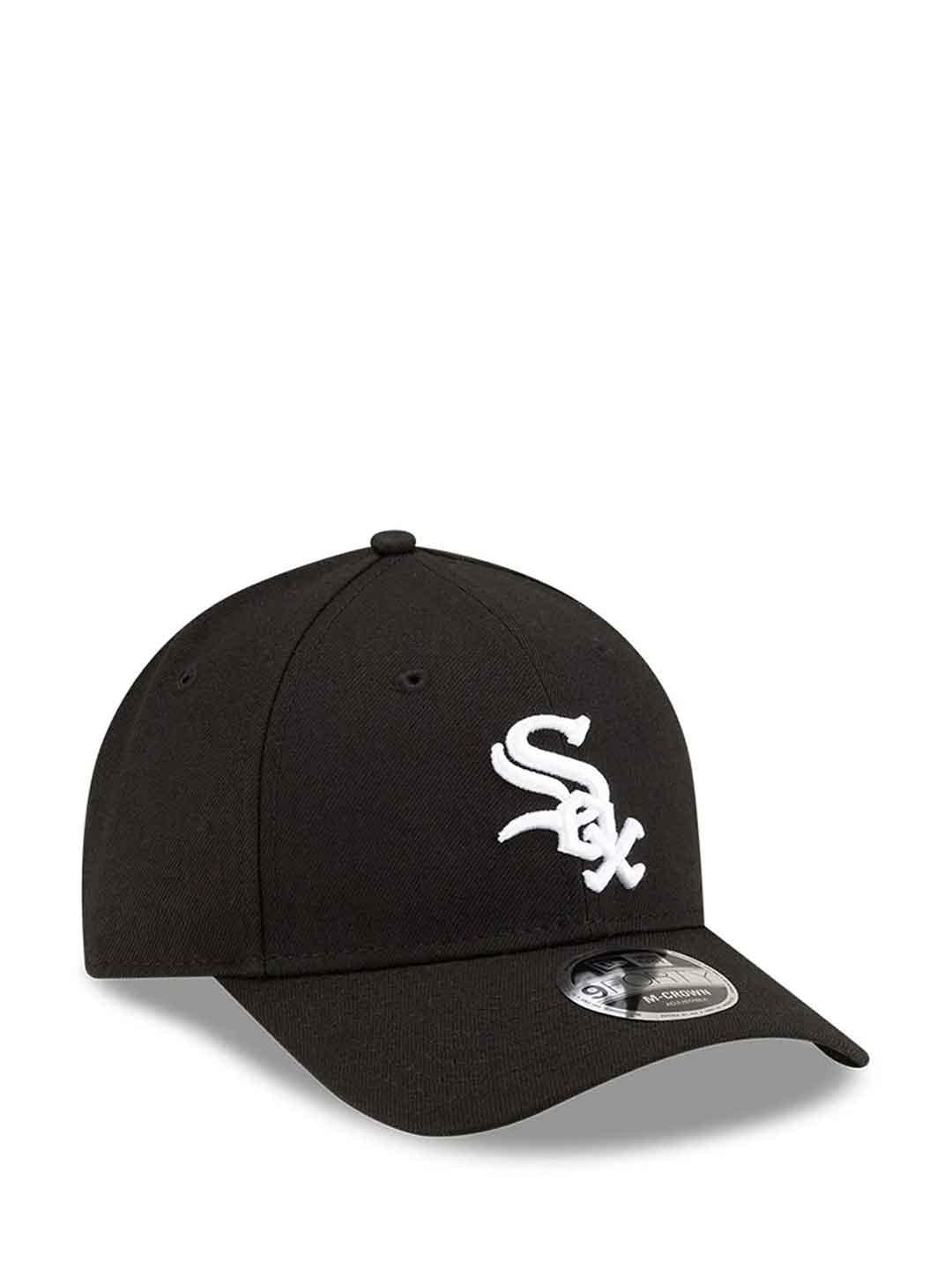New Era 9Forty Sox cappello nero con logo bianco
